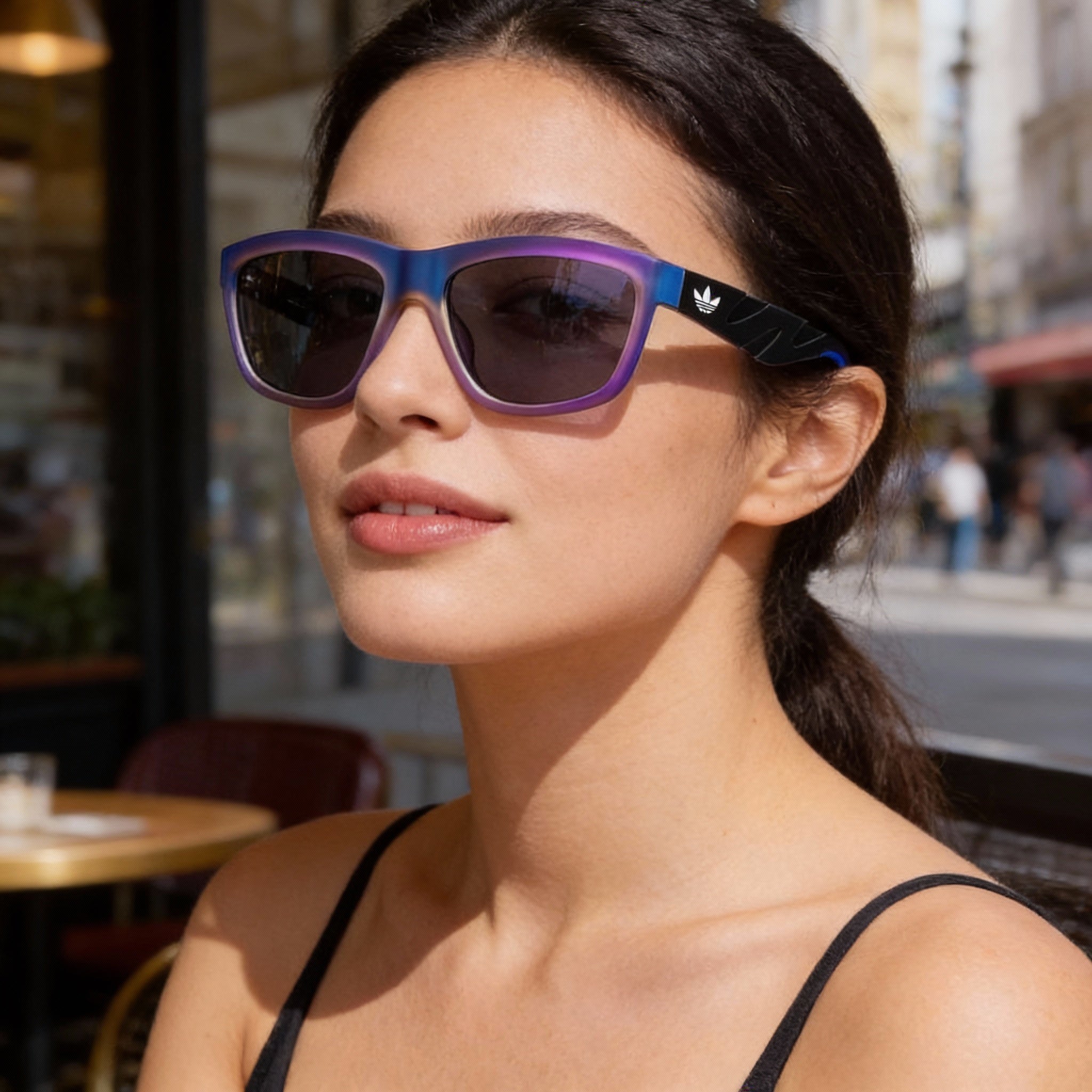 adidas Modern Unisex Plastic Frame Sunglasses with UV Protection and Non-Polarized Lenses, Bridge 17mm, Photo 5