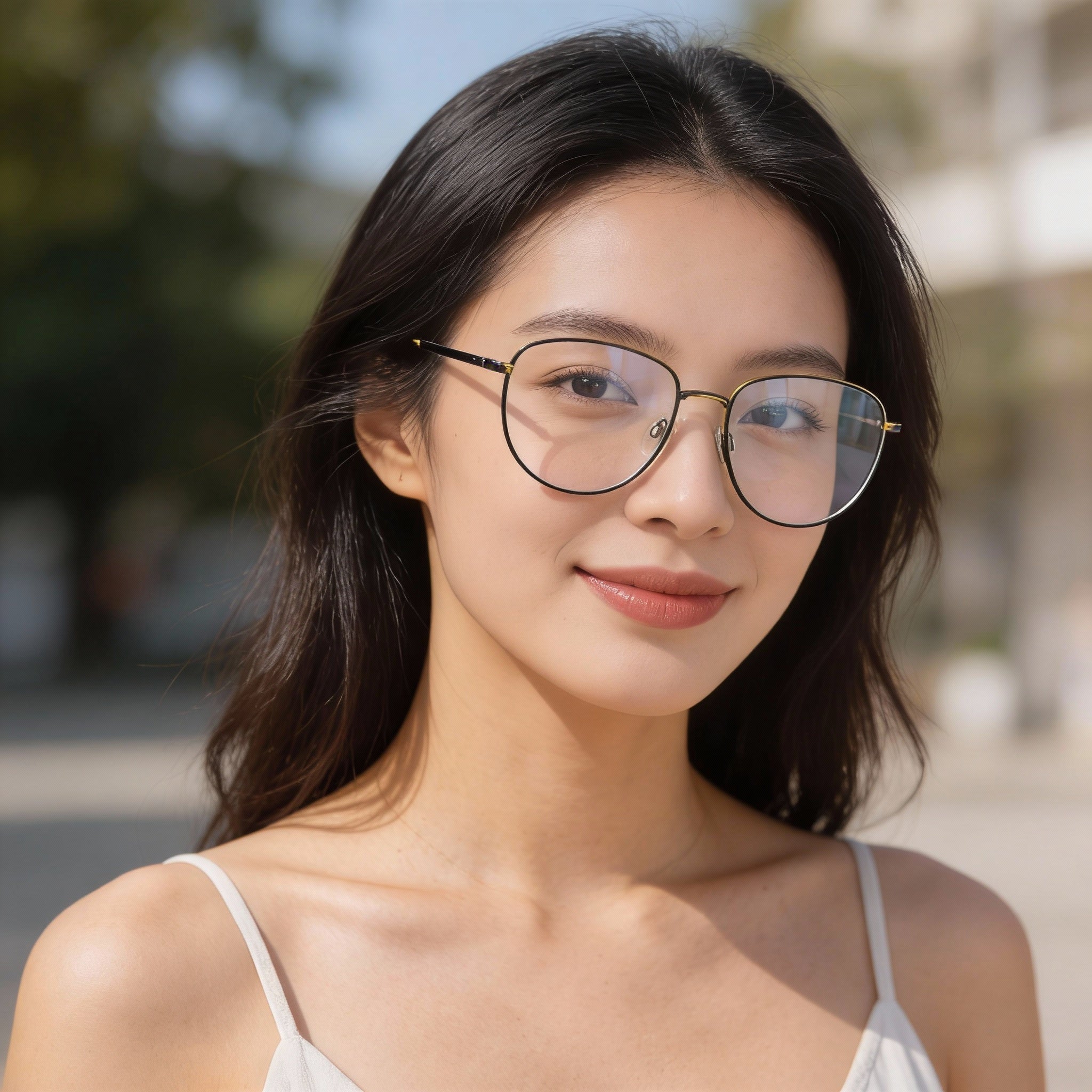 Gafas de sol rag & bone Rnb 7017 para mujer con montura de rutenio oscuro y lentes de policarbonato de 56 mm, Photo 4