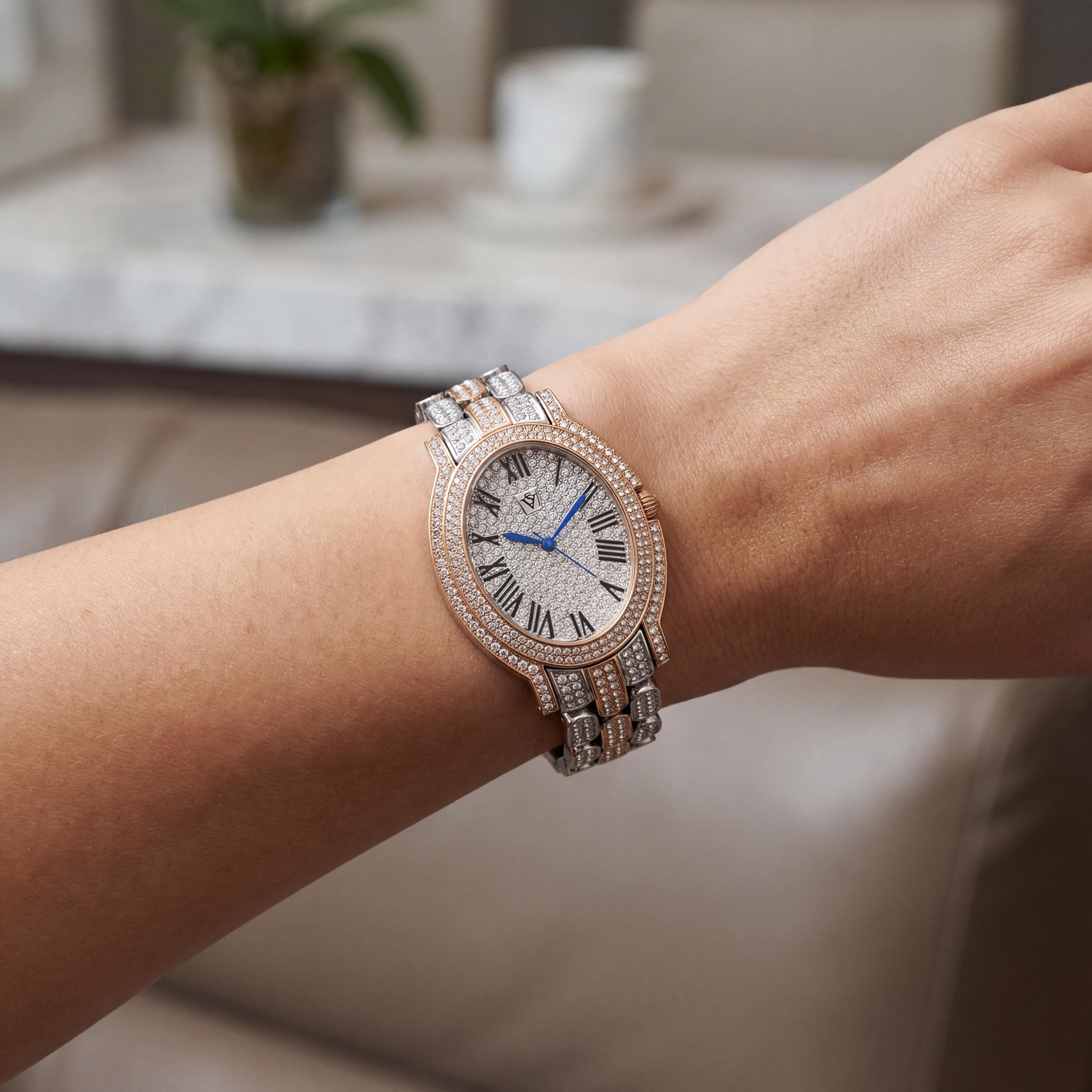 Christian Van Sant CV7234 Women's Chronograph Silver-Tone Stainless Steel Bracelet Watch, Photo 4