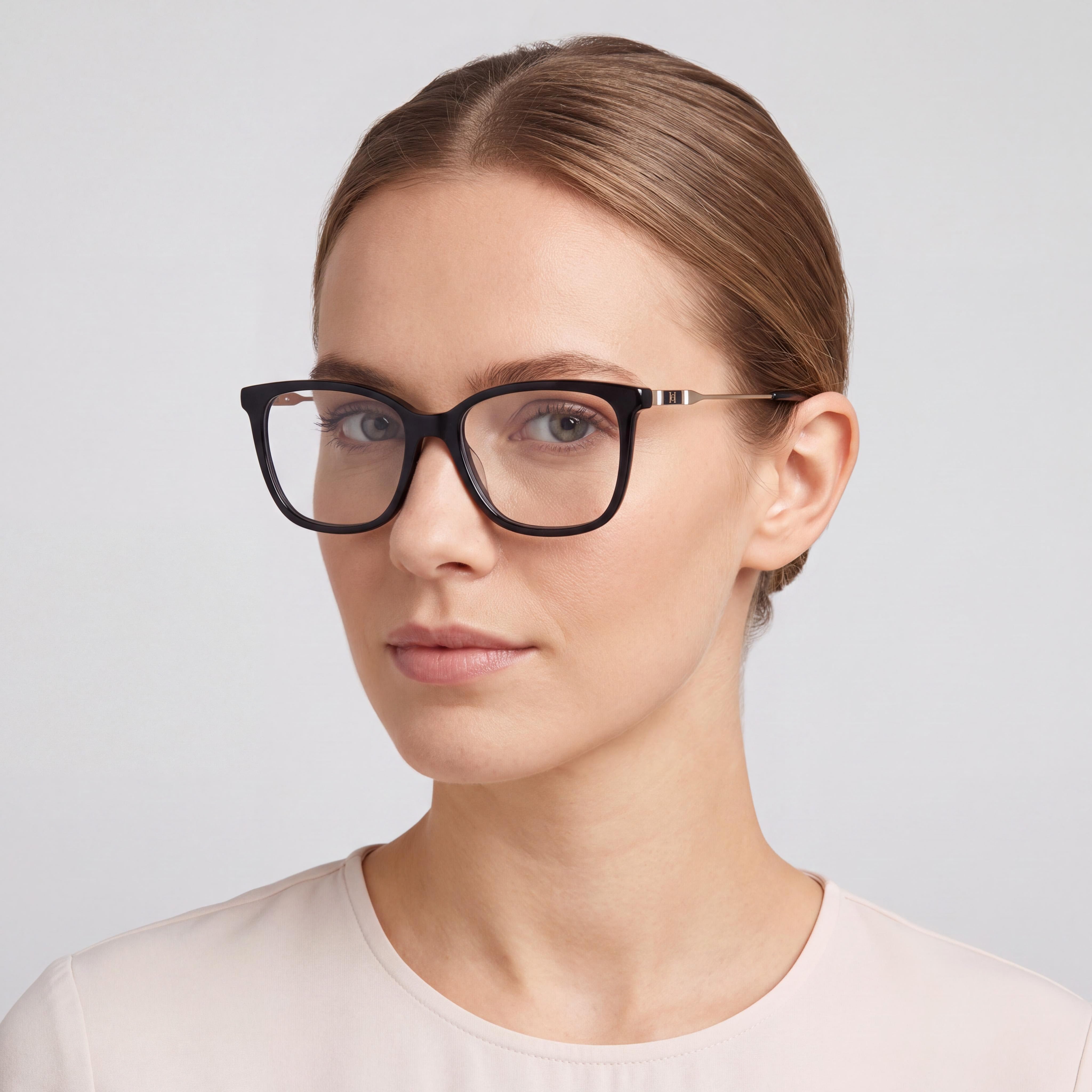 Carolina Herrera CH 0072 Women's Black Acetate Frame Non- Black Lenses, Lens Width 54mm, Photo 4