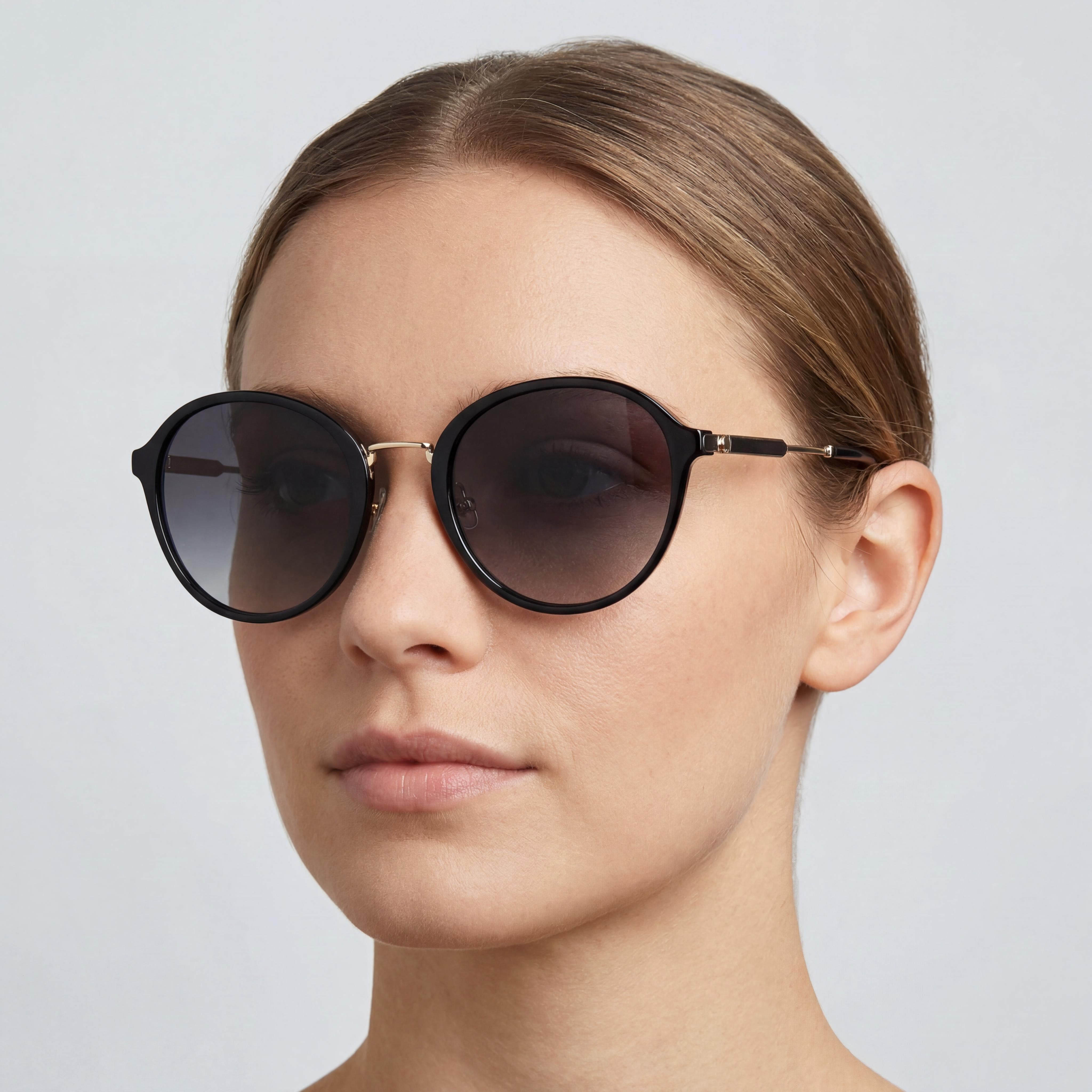 Kate Spade New York 0807 9O Black Sunglasses for Women, 53mm, Photo 3