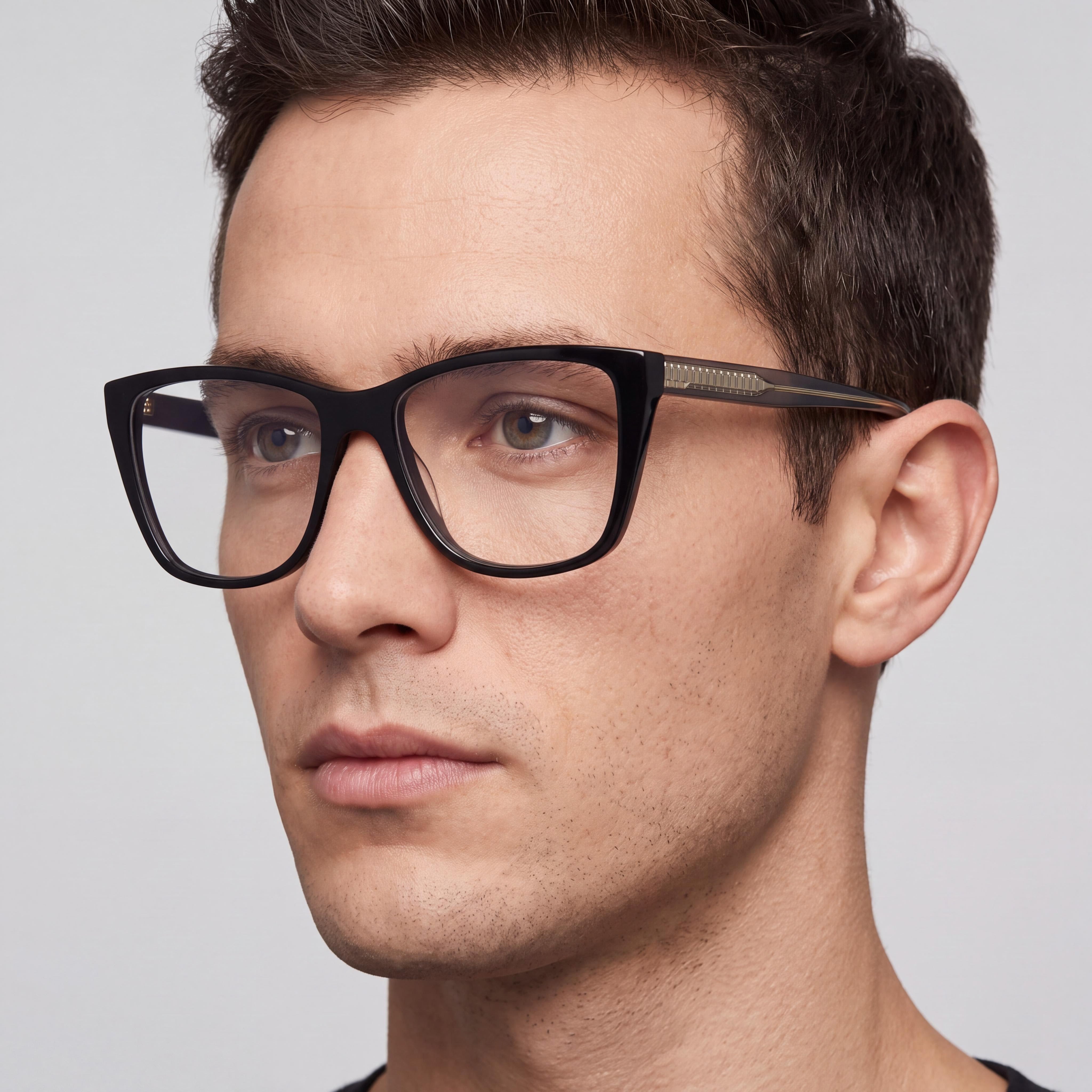 Victoria Beckham VB2664 Gafas de hombre con montura de acetato blanco y negro y lentes compuestas multicolor, Photo 4