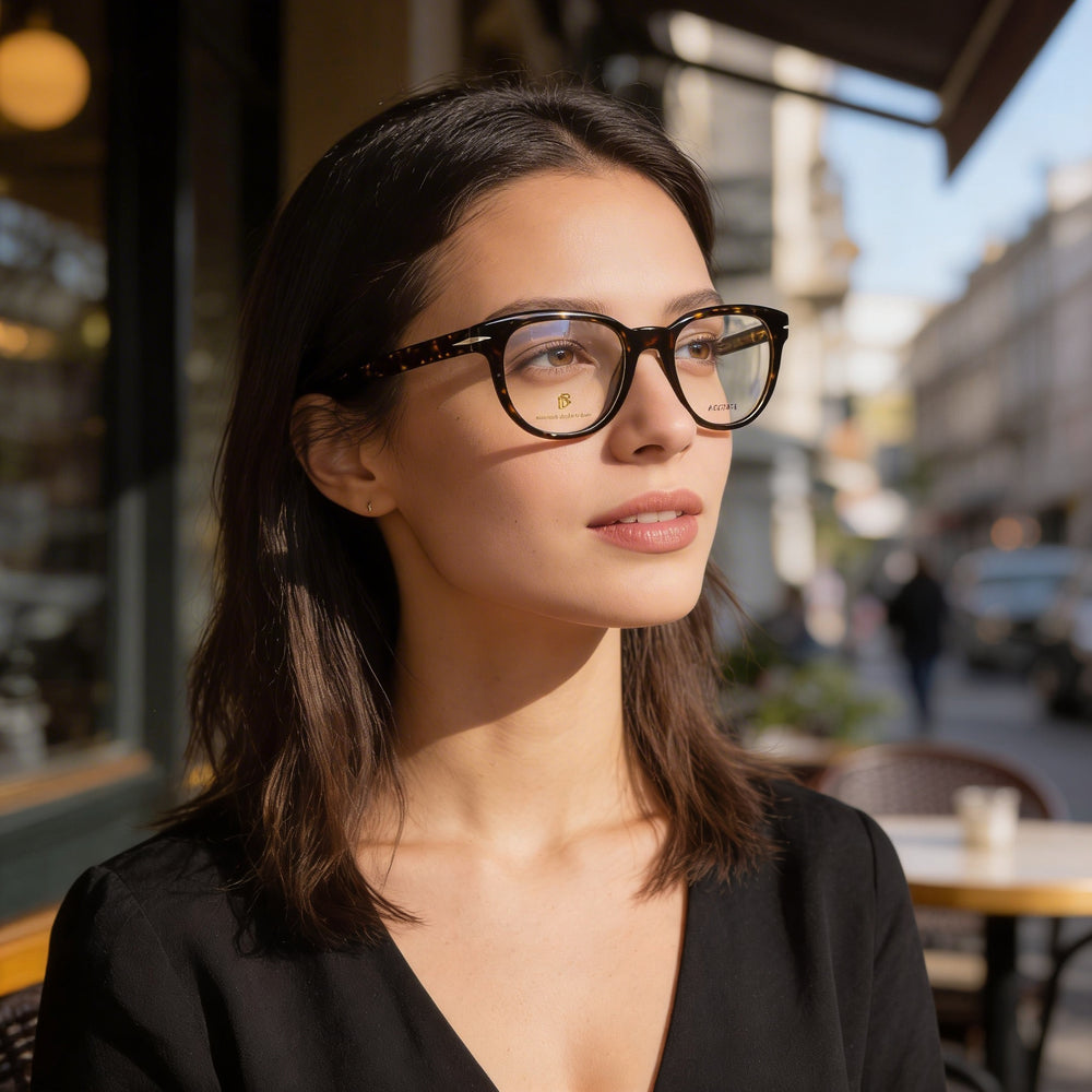 David Beckham Db 7097 Unisex Dark Tortoise Acetate Frame Havana Polycarbonate Lens Non- Eyewear 50mm