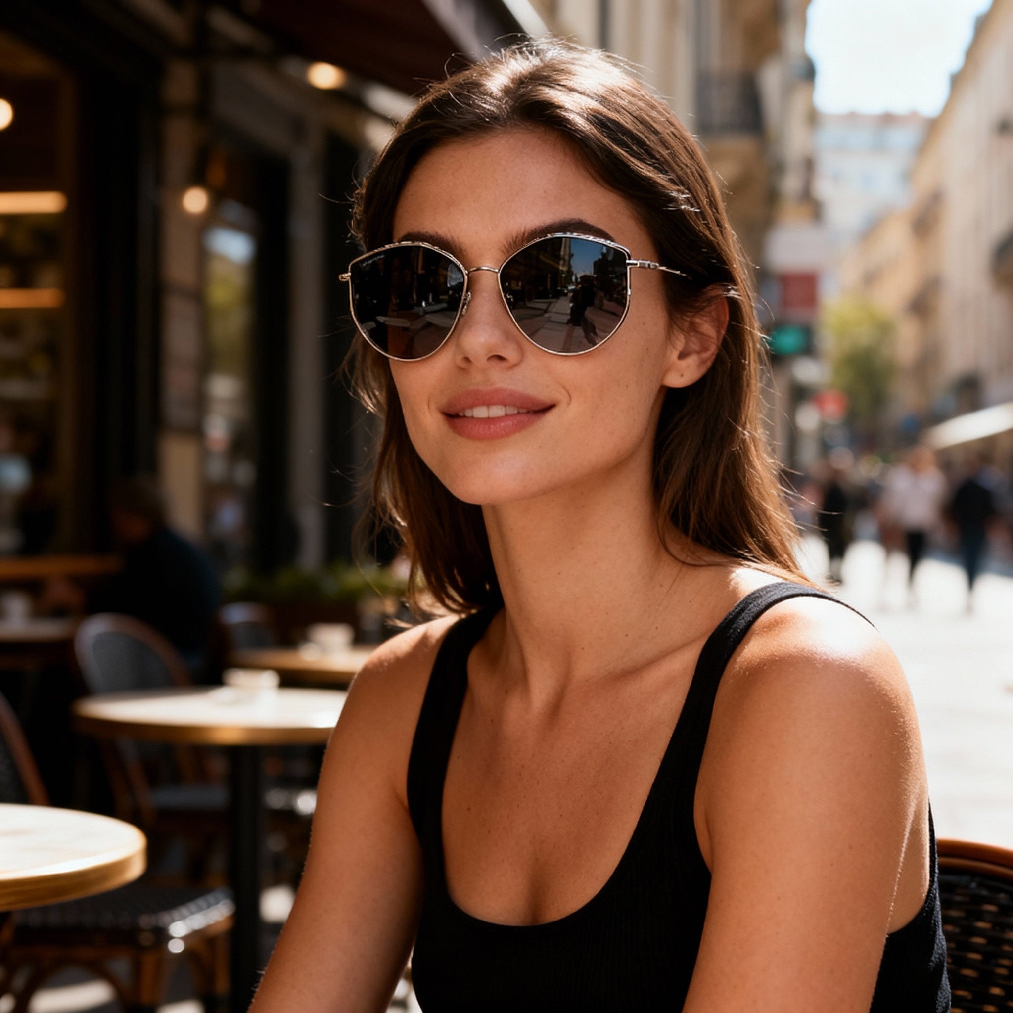 Salvatore Ferragamo Sf264s Women's Metal Sunglasses 60mm, Rose Gold Grey Frame, Grey Gradient Lens, Photo 5