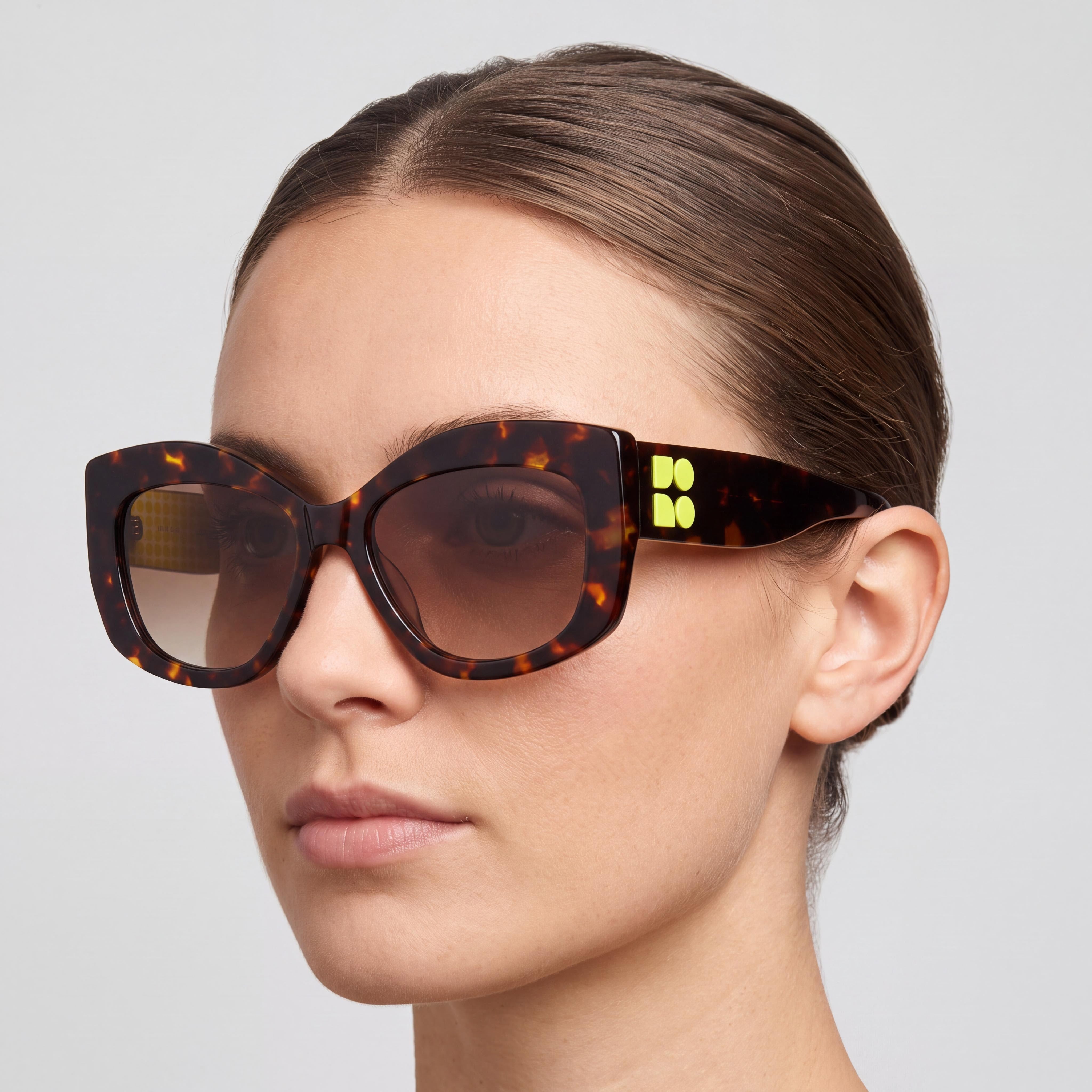 kate spade new york Frida/G/S Women's Havana Ecological Oil Frame Brown Shaded Non-Polarized Sunglasses 54mm, Photo 5
