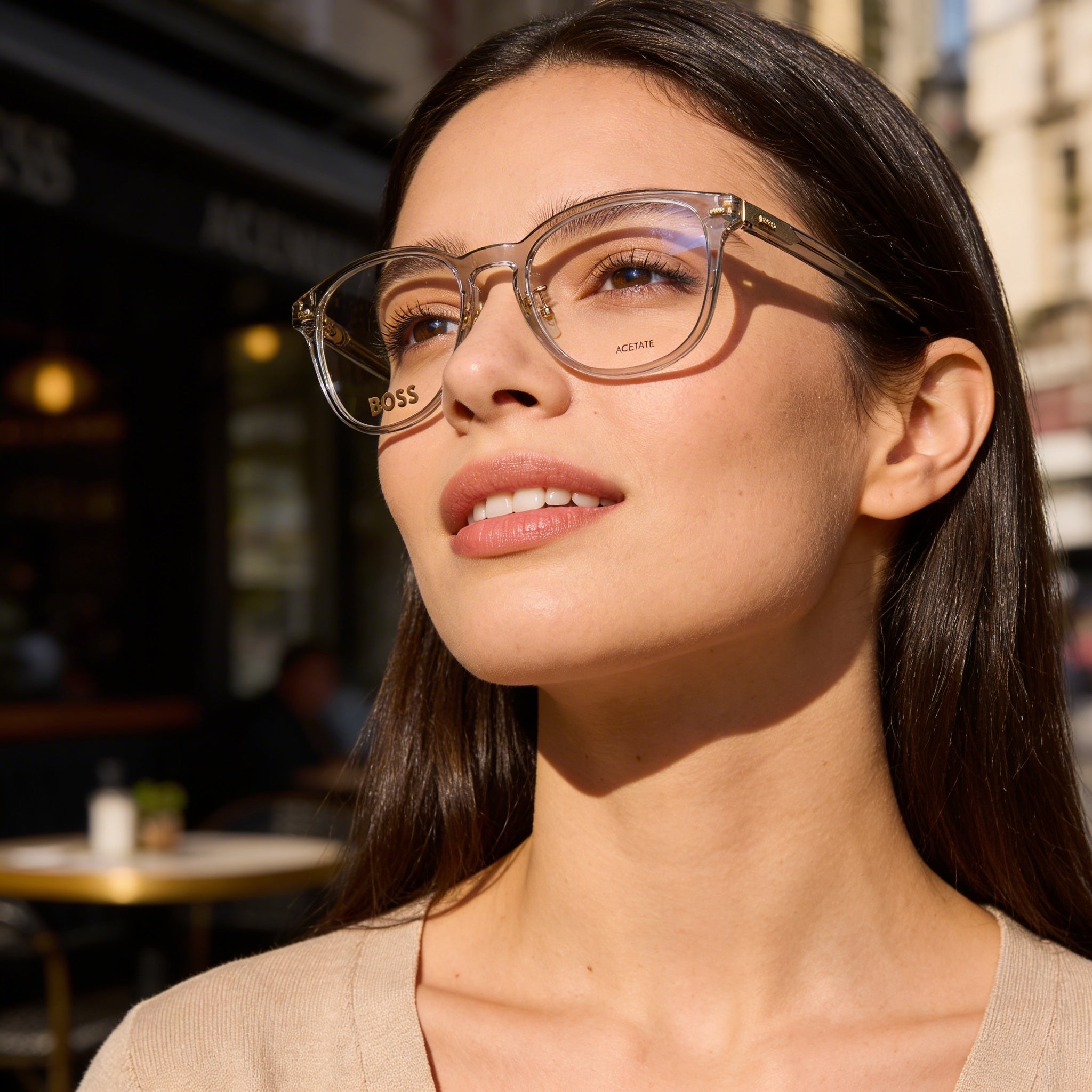 Gafas de Sol Hugo Boss Boss 1479/f Estilo Moderno Unisex, Montura de Acetato Gris, Lentes de Policarbonato de 52mm, Photo 6
