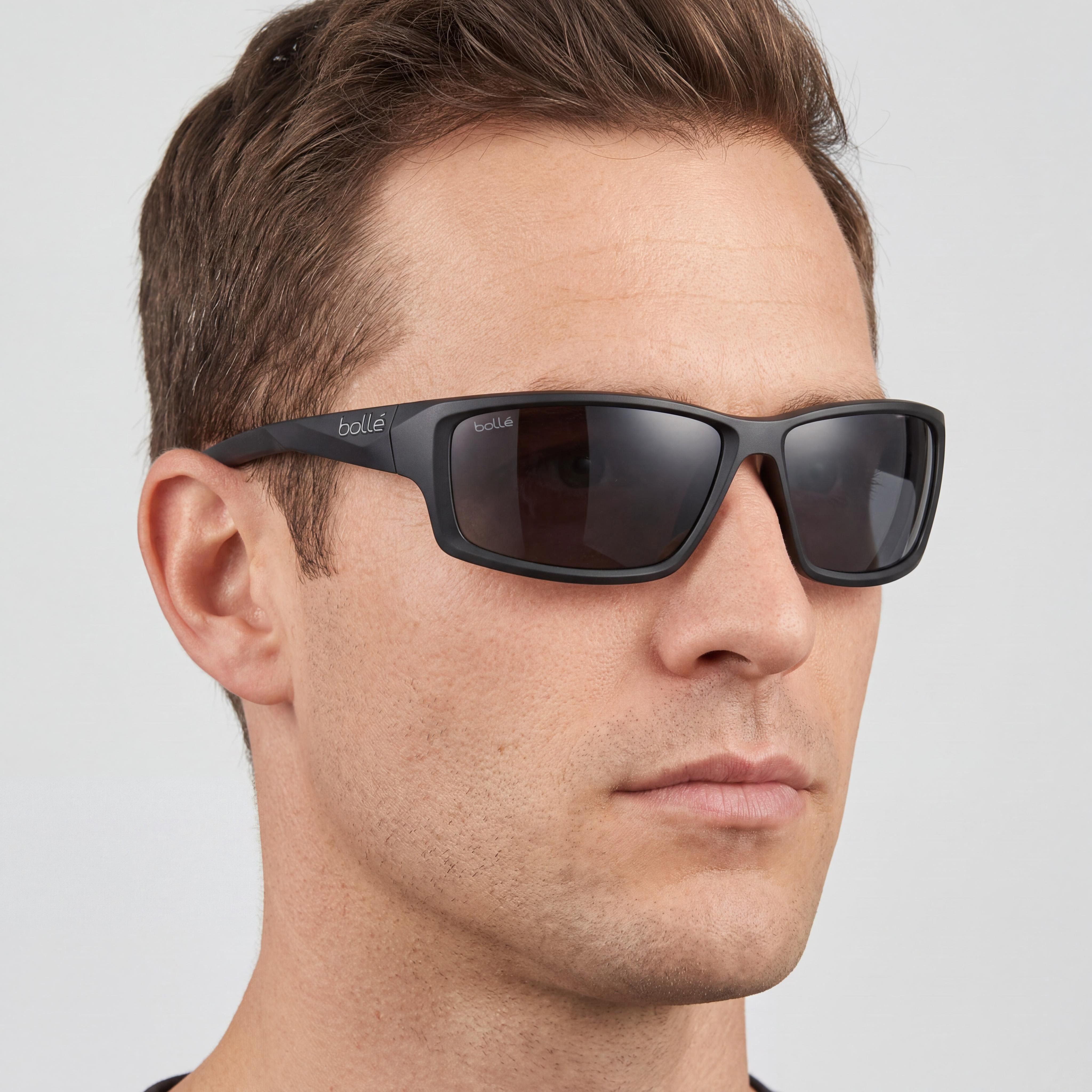 bollé Sport Gafas de Sol Unisex Negras Mate Polarizadas Volt+ con Protección UV, Photo 5