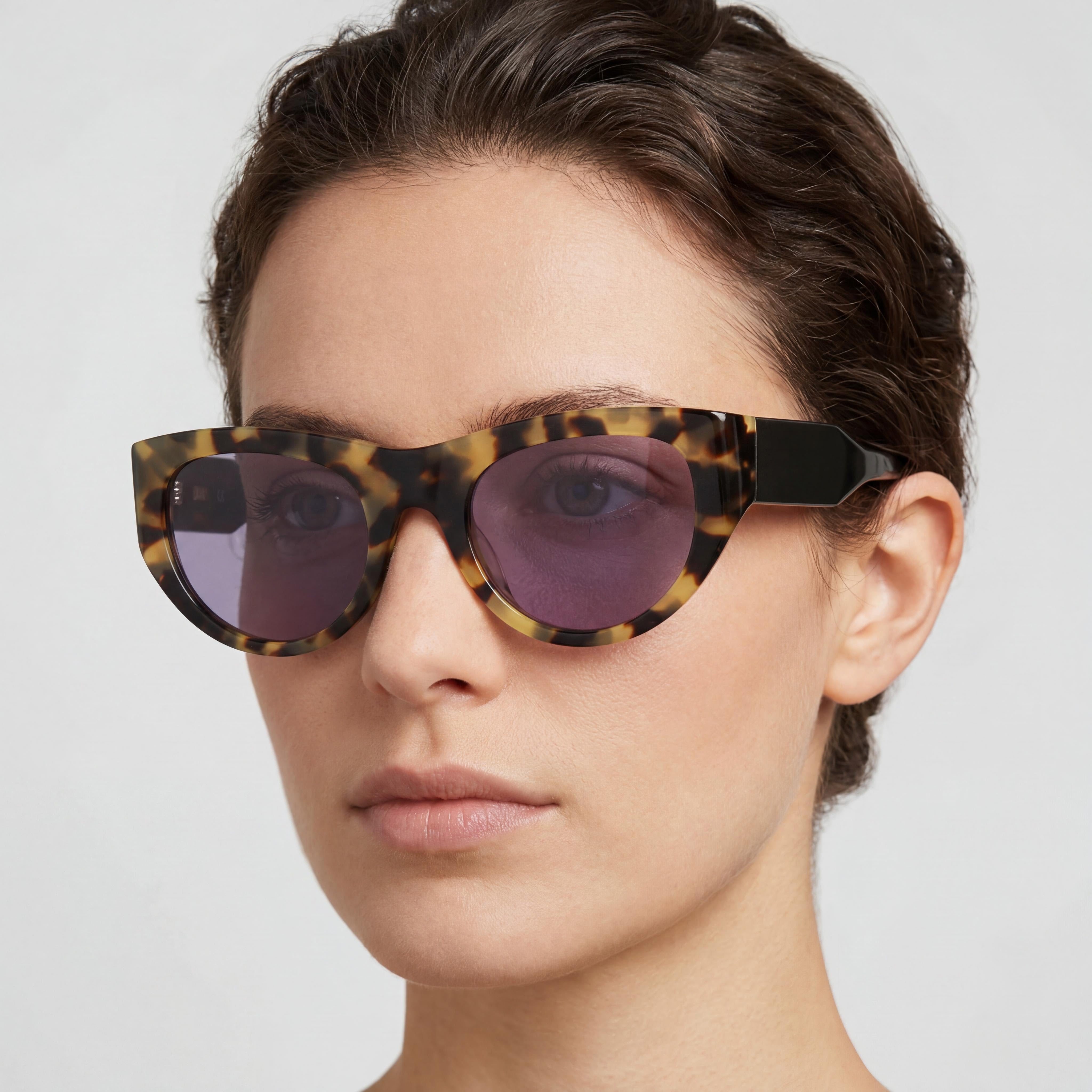 Gafas de sol DKNY Dk550s para mujer, montura y lentes de plástico color tortuga Tokyo, protección UV, 53-21-140 mm, Photo 4