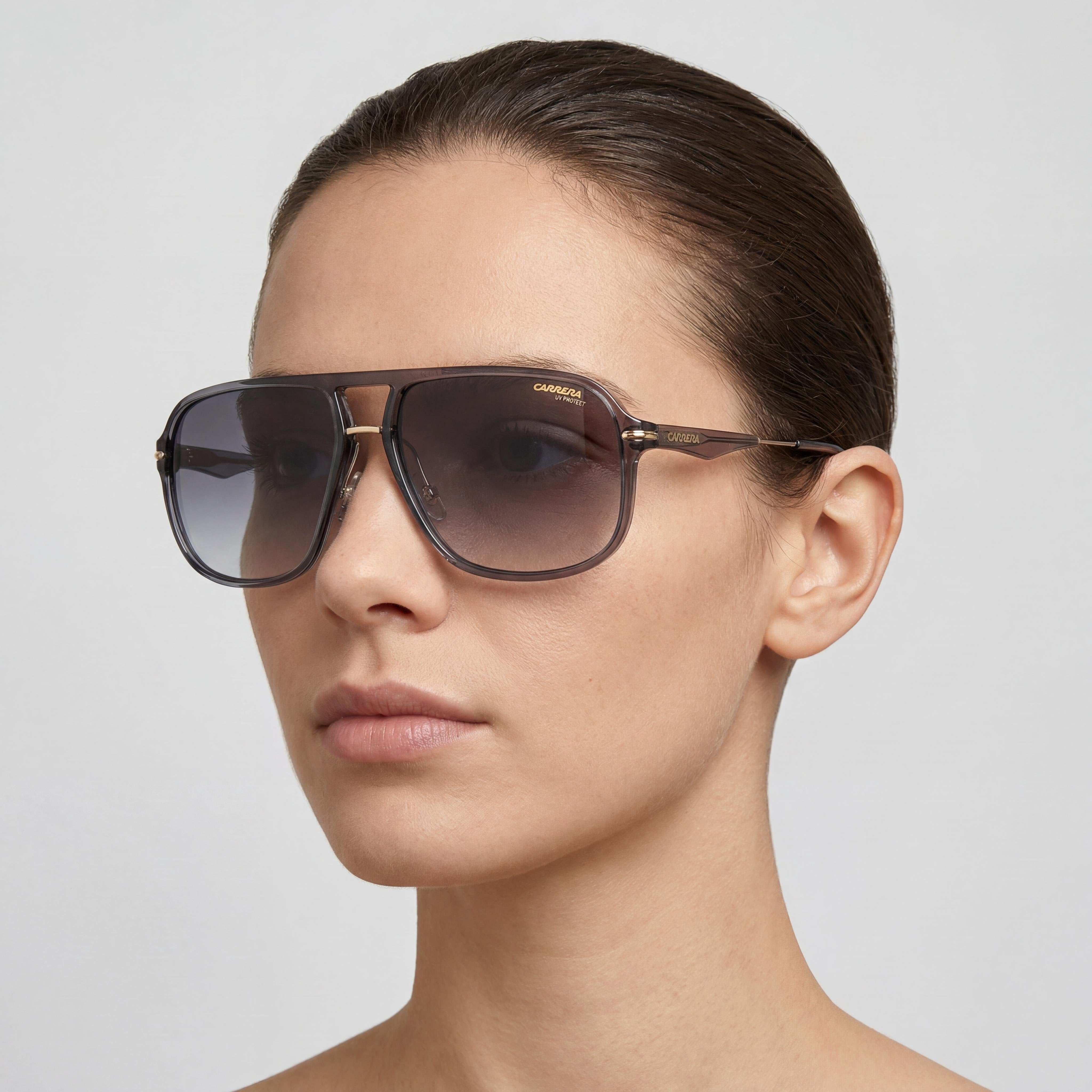 Carrera 296/S Men's Grey Navigator Sunglasses, 60mm, Photo 5
