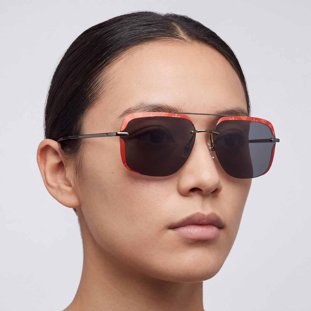 adidas Originals Or0017 Unisex Metal Antracite Frame with Fumo Nylon Non-Polarized Lenses 62mm, Photo 3