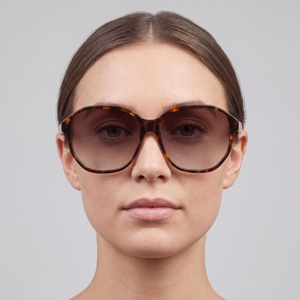 QUAY AUSTRALIA Guess Again Women's Neutral Tortoise Brown Acetate CR-X Brown Lens UV Protection Sunglasses 149mm, Photo 5