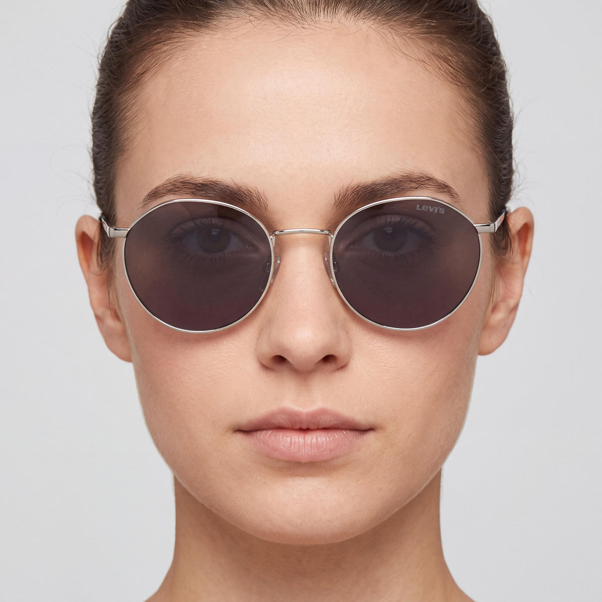 Levi's 1028/S Modern Women's Palladium Stainless Steel Sunglasses 54mm, Photo 4