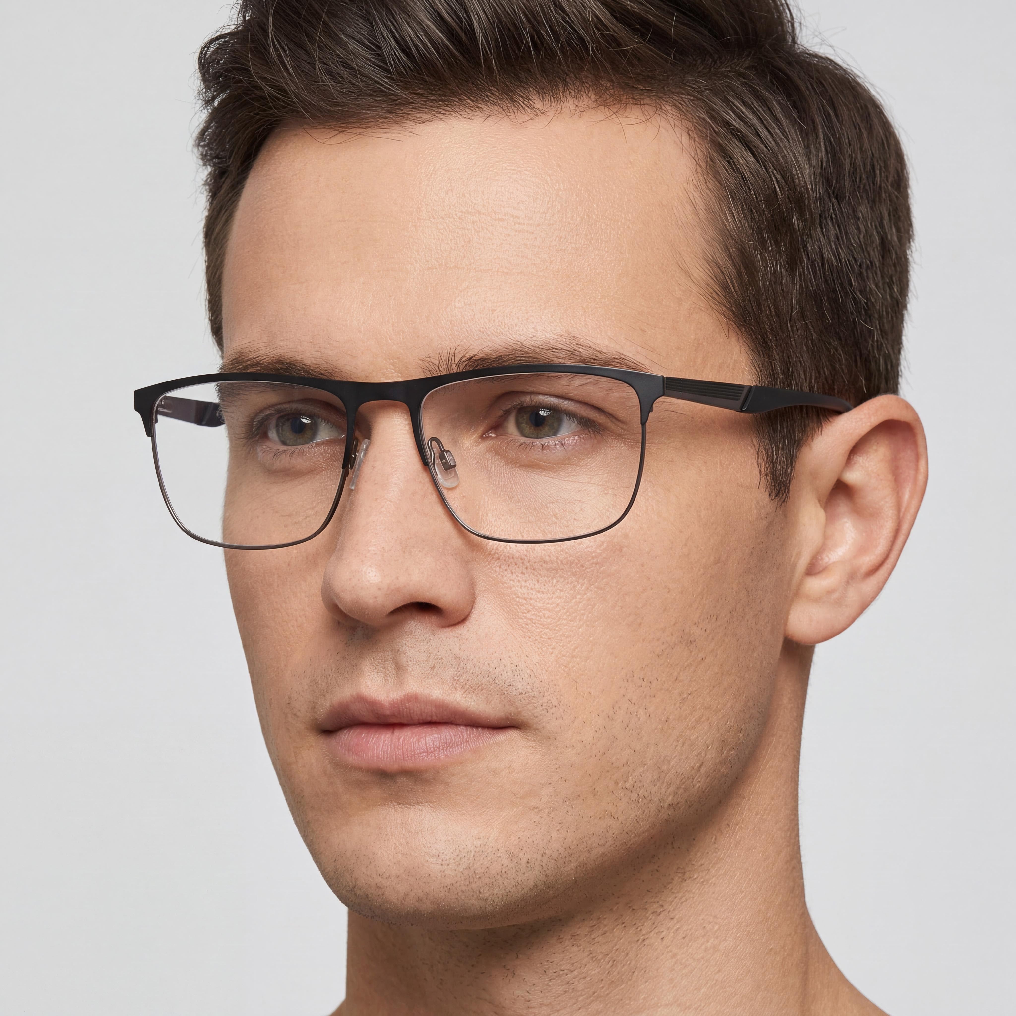 JOE Joe4103 Gafas para hombre con montura de acetato Blackjack y lentes sin policarbonato 55-18-145, Photo 3