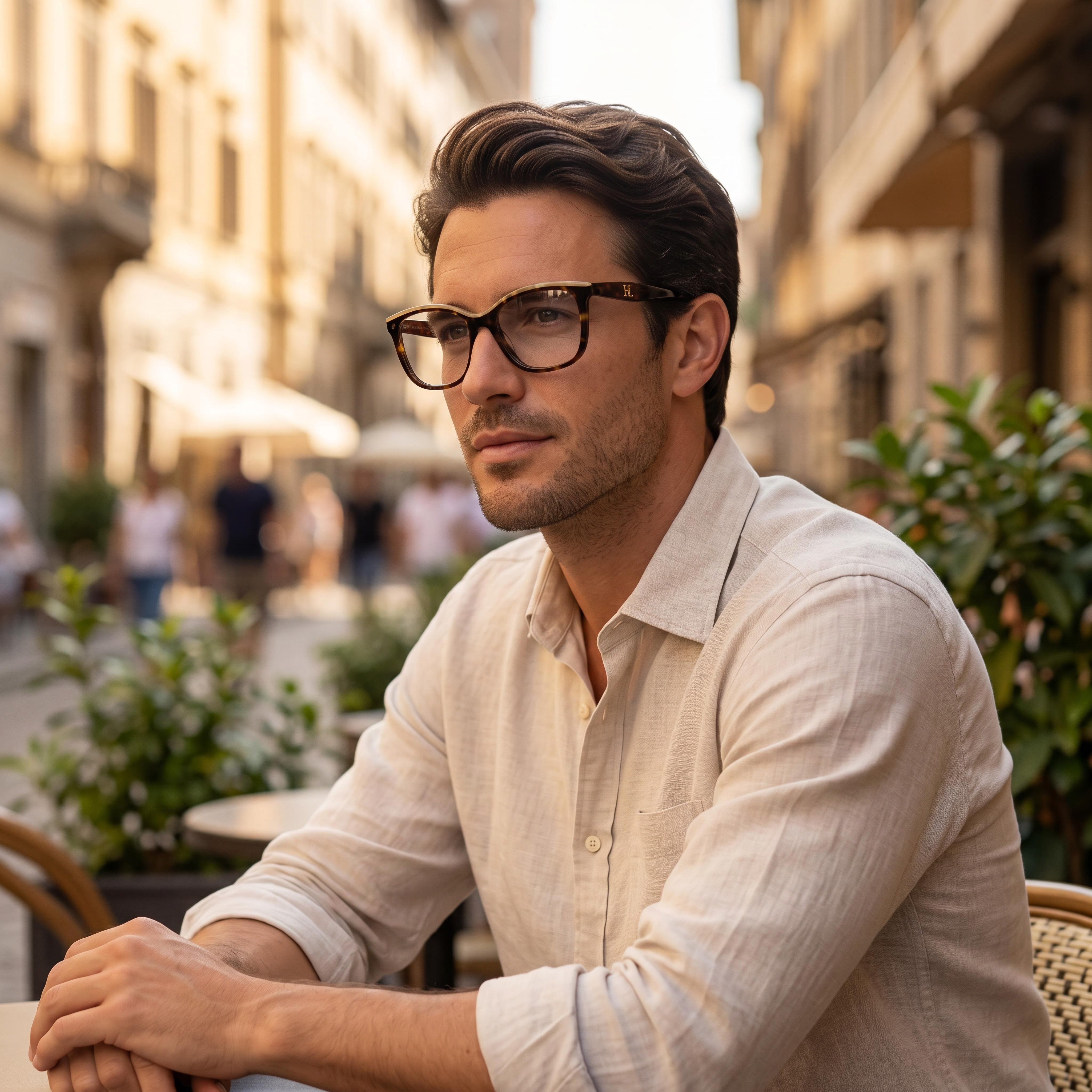 Carolina Herrera Her 0147 Unisex Acetate Frame Polycarbonate Lenses Non-polarised Havana White 54mm, Photo 5