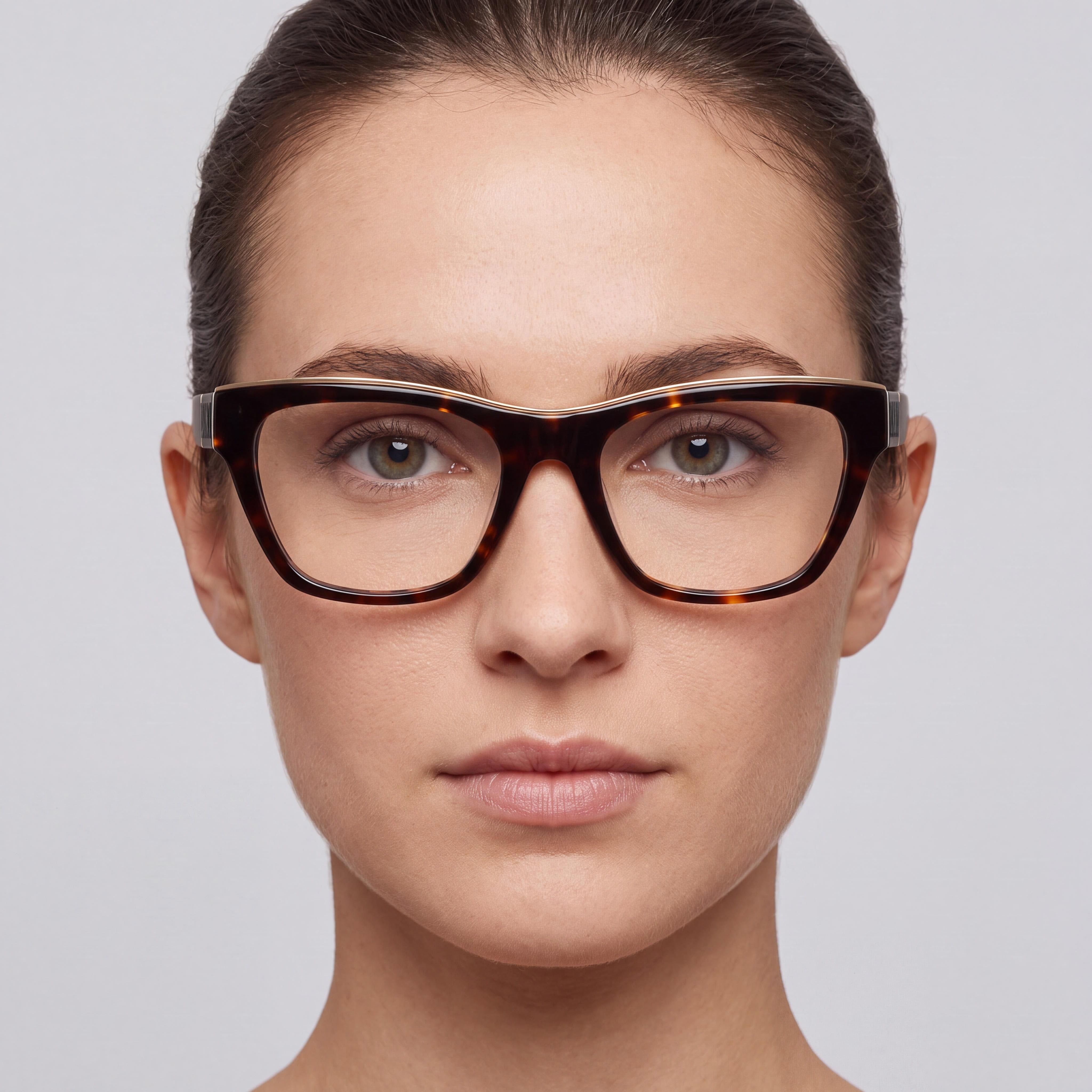 DKNY Classic Women's Sunglasses with Dark Tortoise Acetate Frame and Non-Polarized Lenses 54mm, Photo 5