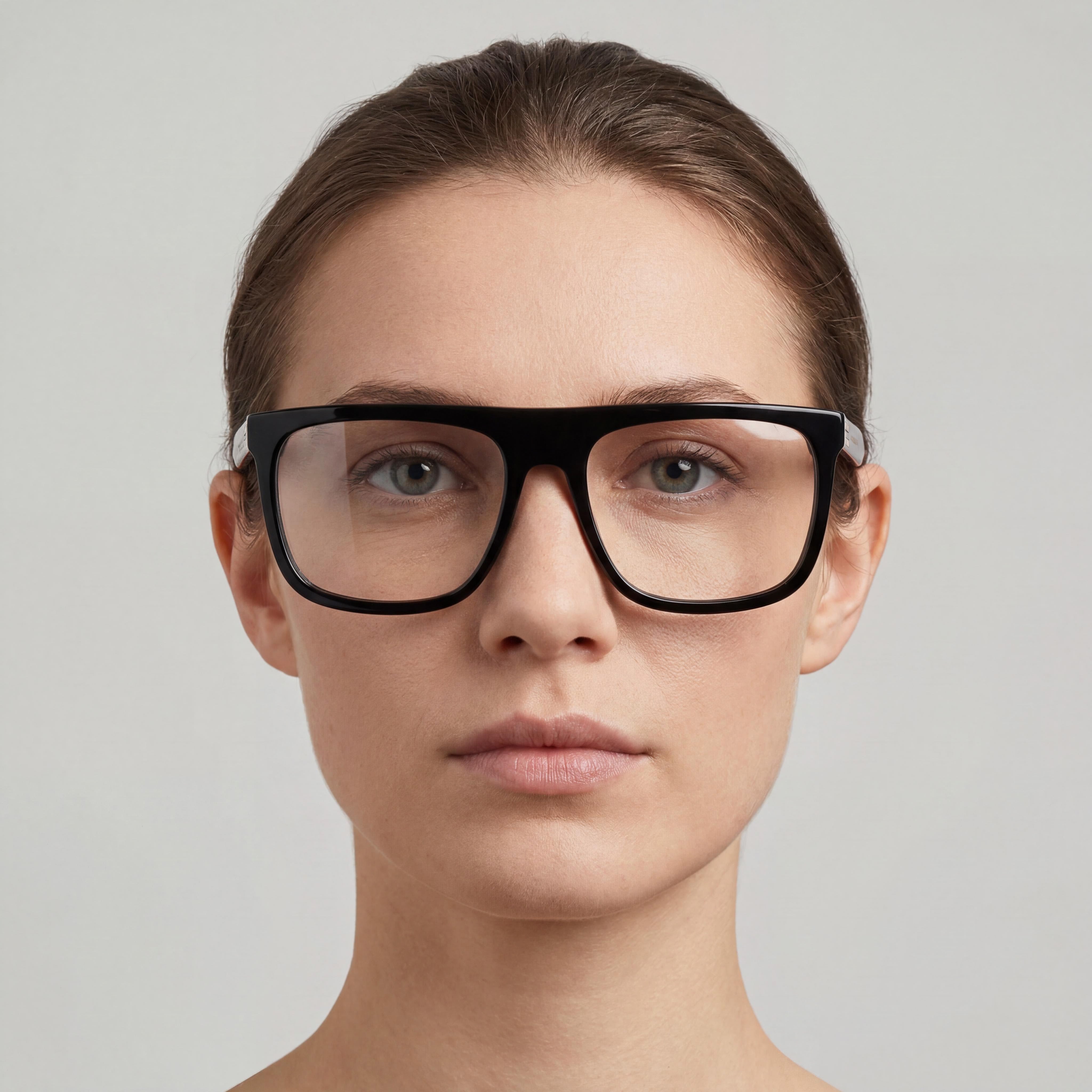 Montura de gafas Marc Jacobs Marc 720 de plástico negro para mujer, lente de 56 mm, puente de 18 mm, patilla de 145 mm, Photo 4