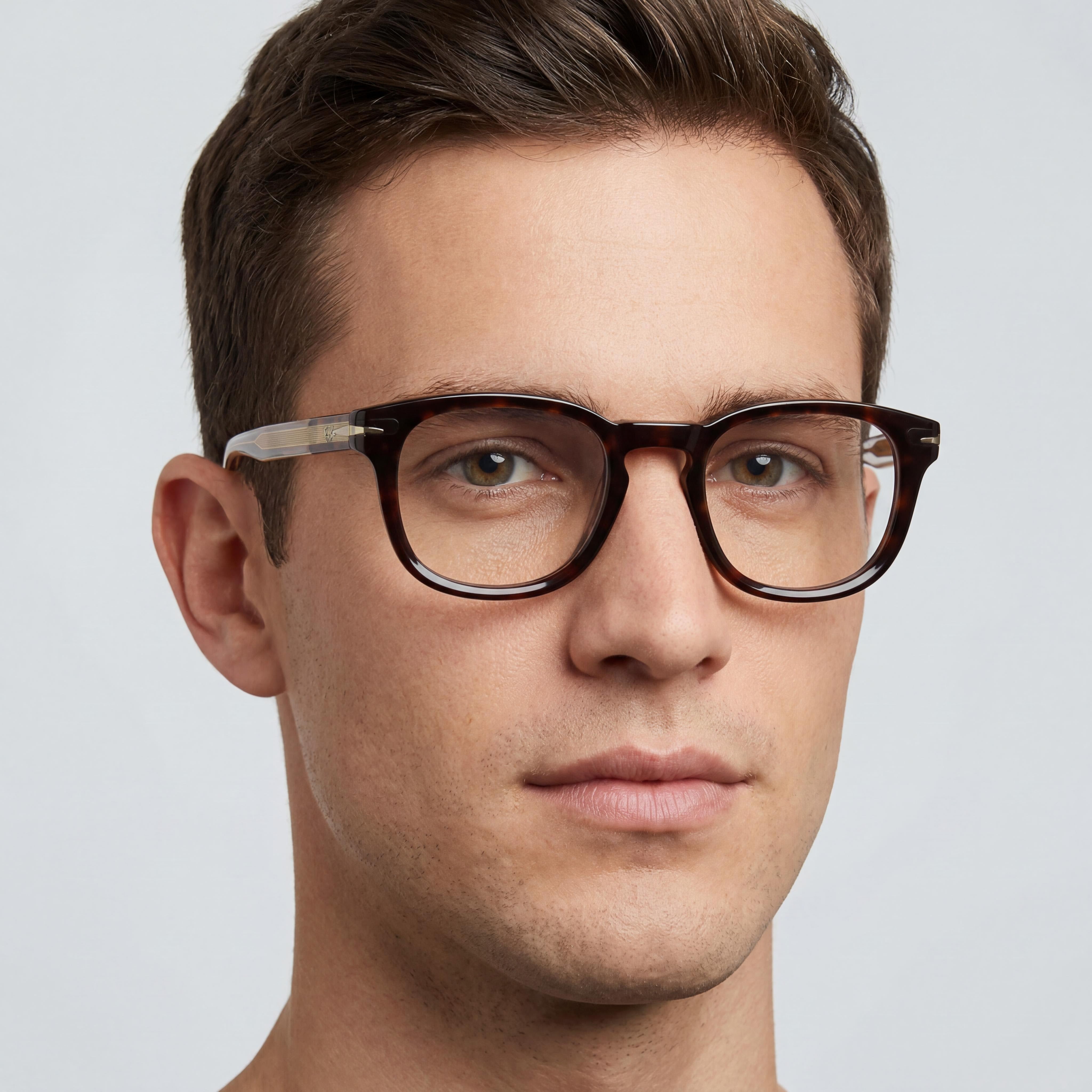 Gafas unisex David Beckham DB 7050 de plástico no polarizadas Havana de 47 mm, Photo 4