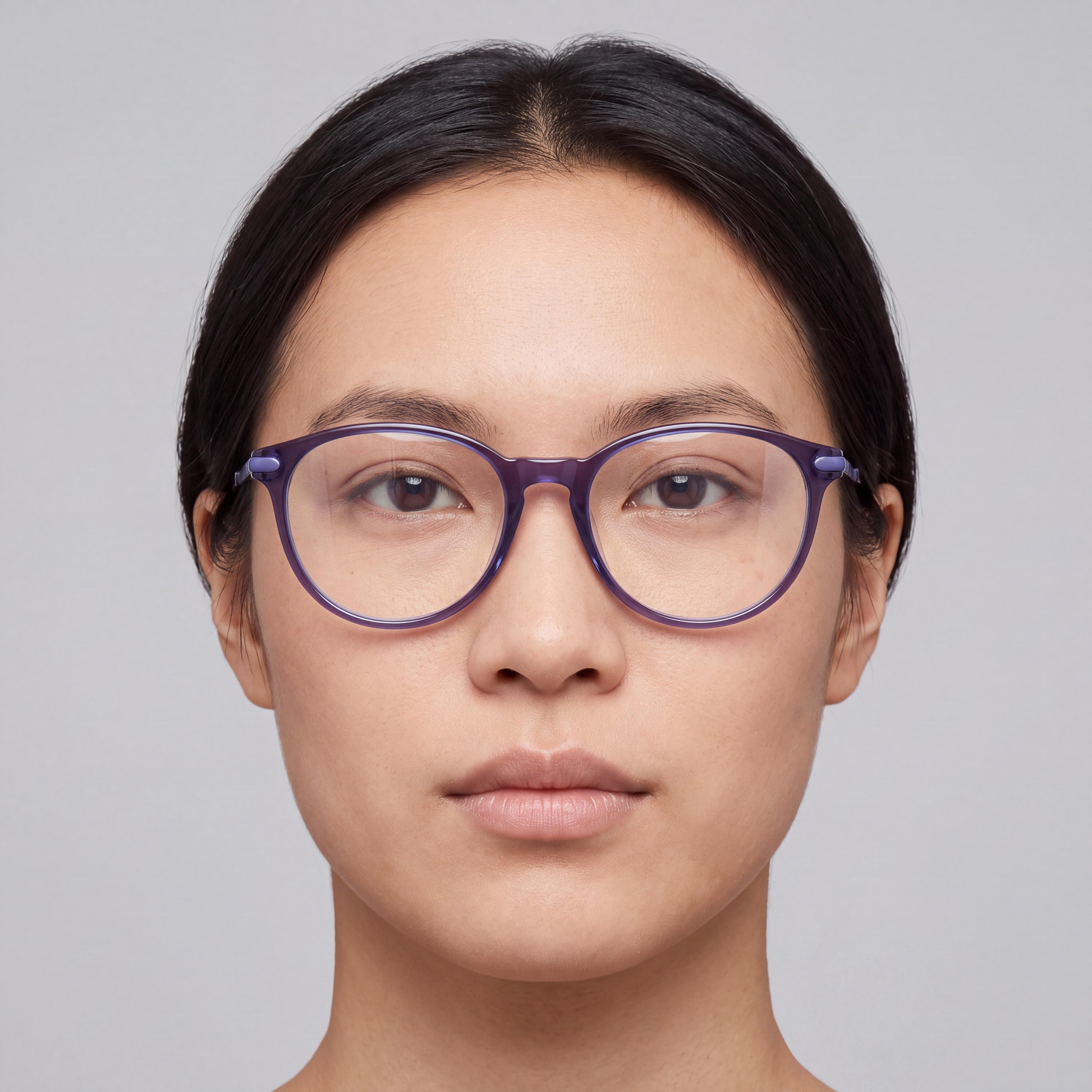 Lacoste L2718 Unisex Purple Lilac Composite Frame Polarized Clear Lens 50mm, Photo 4