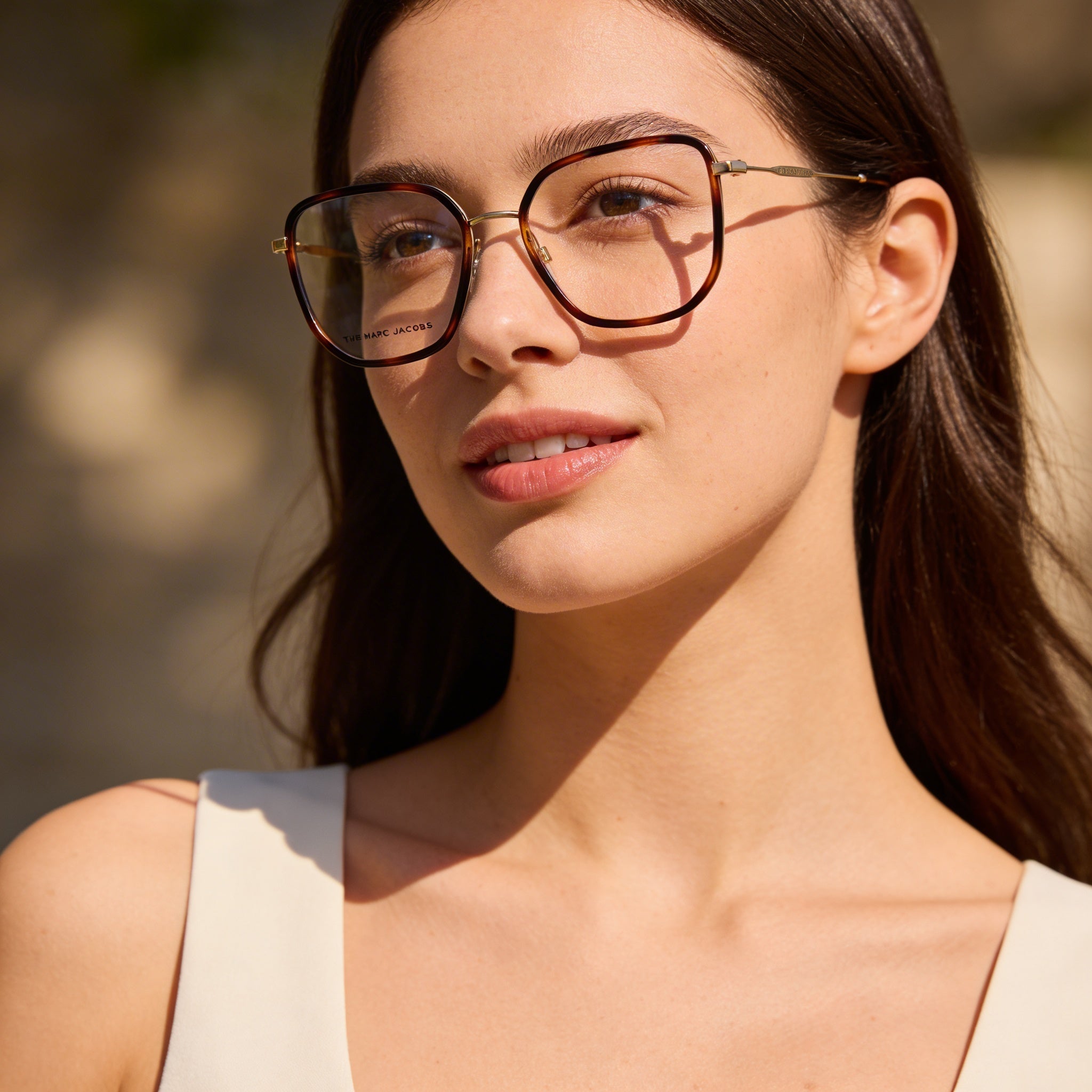 Marc Jacobs Marc 537 Women's Havana Alloy Steel Frame Optical Frames with Polycarbonate Lenses 53mm, Photo 4