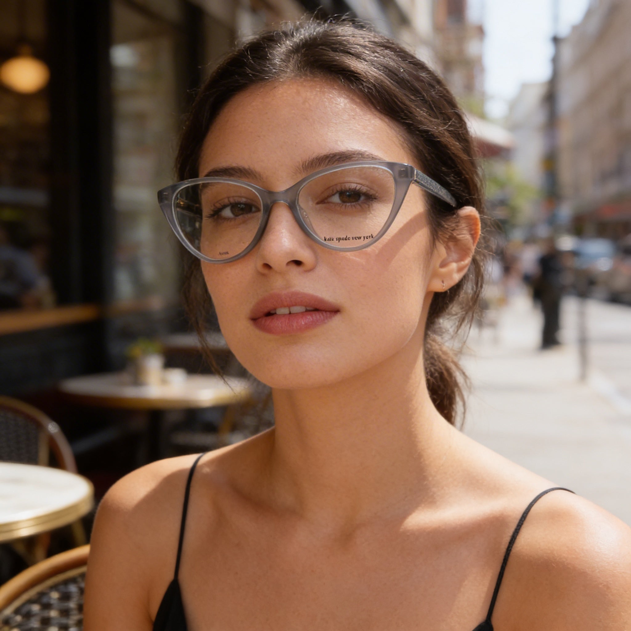 kate spade new york Casual Women's Acetate Frame Optical Eyeglasses, 52mm Lens, 17mm Bridge, 140mm Temple, Photo 5