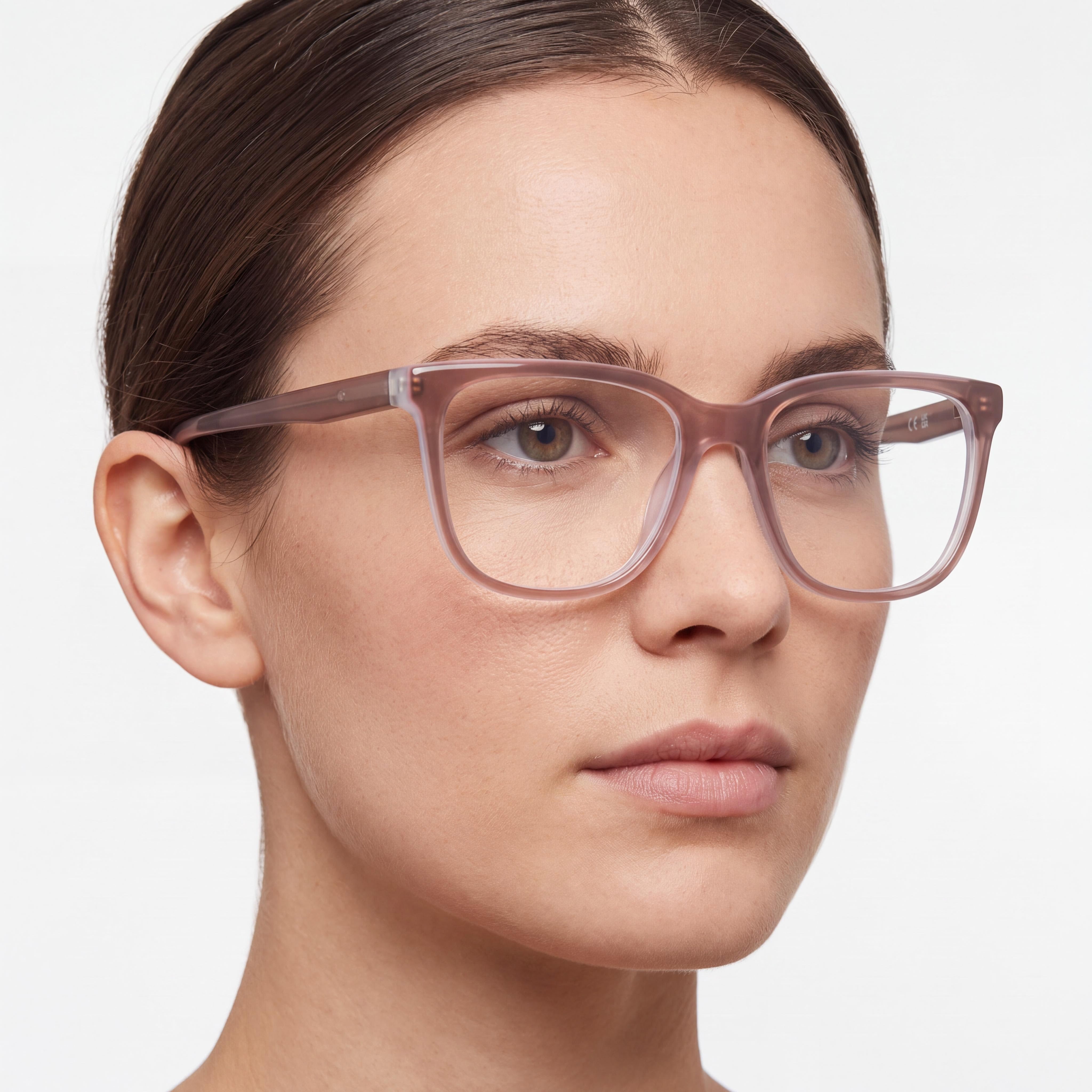 Nike Modern Women's Milky French Grey Laminates Acetate with Polycarbonate Lenses 53mm Lens Width, Photo 4