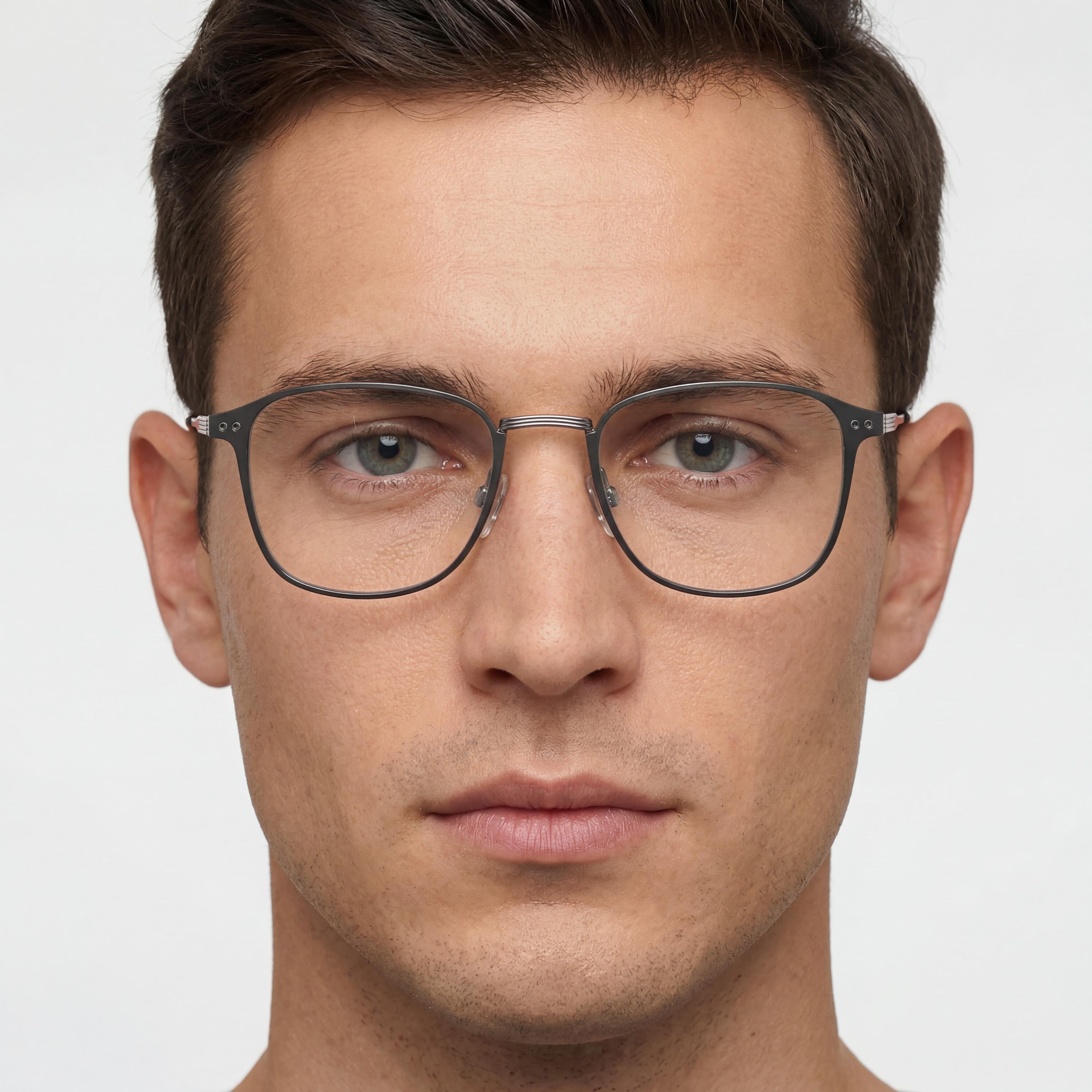 Tommy Hilfiger TH 2028 Montura de Gafas Unisex Casual, montura de acero aleado con acabado negro mate, 52 mm, Photo 4