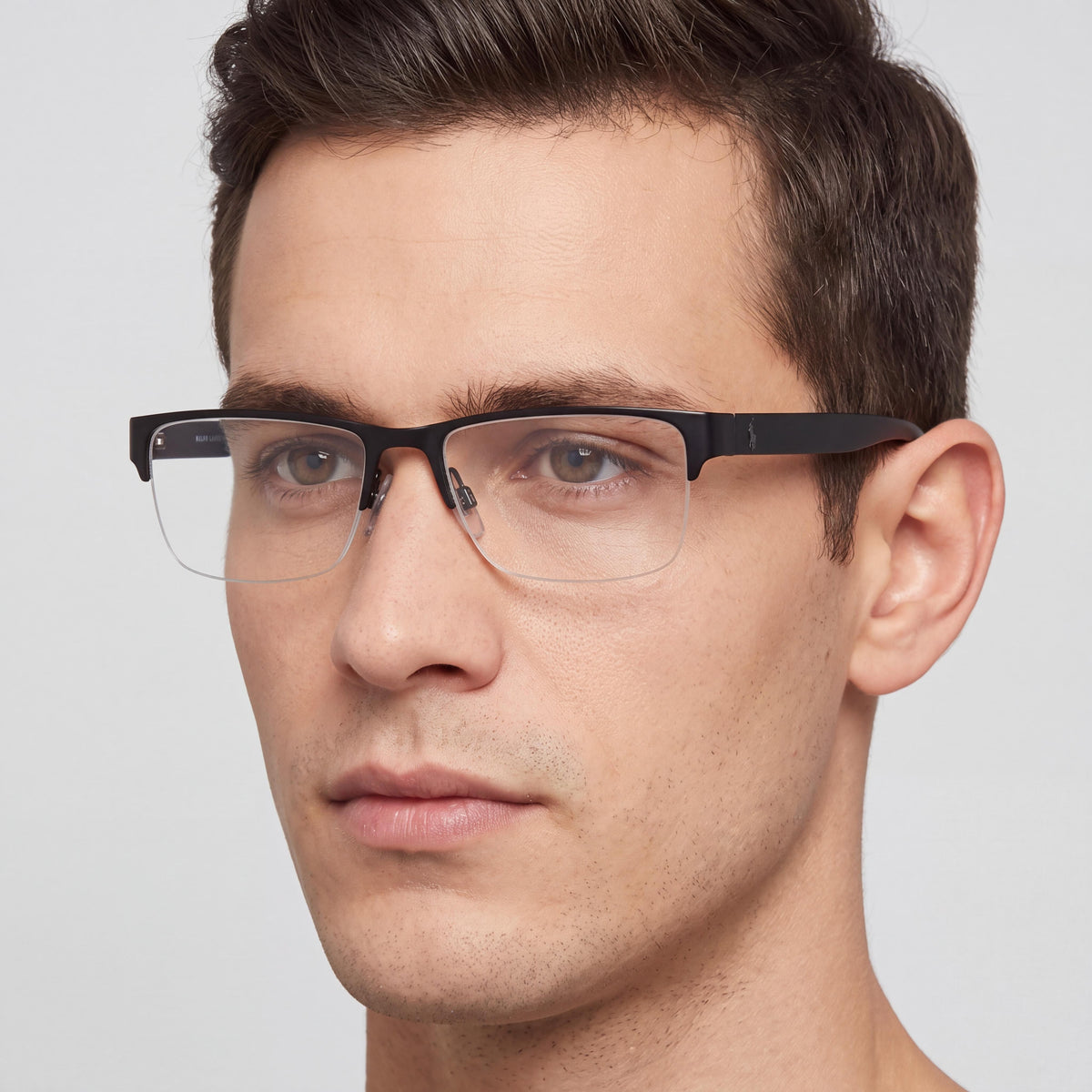 POLO RALPH LAUREN Ph1164 Men's Matte Black Metal Frame Prescription Ready Eyeglasses Lens 56mm Bridge 17mm Temple 145mm, Photo 4