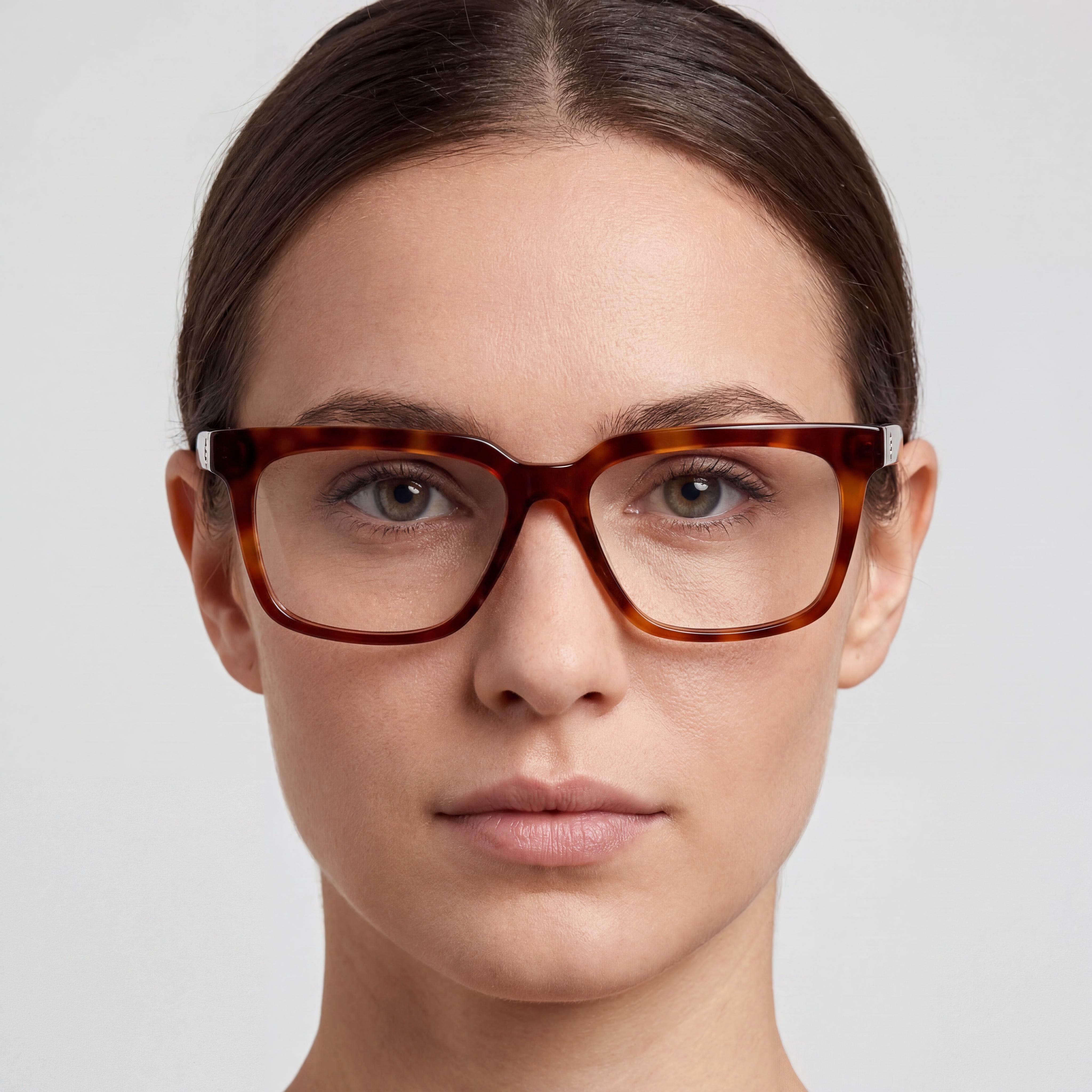GUESS GU50133 Women's Blonde Havana Plastic Optical Eyeglasses, Bridge Width 15mm, Temple Length 145mm, Photo 4