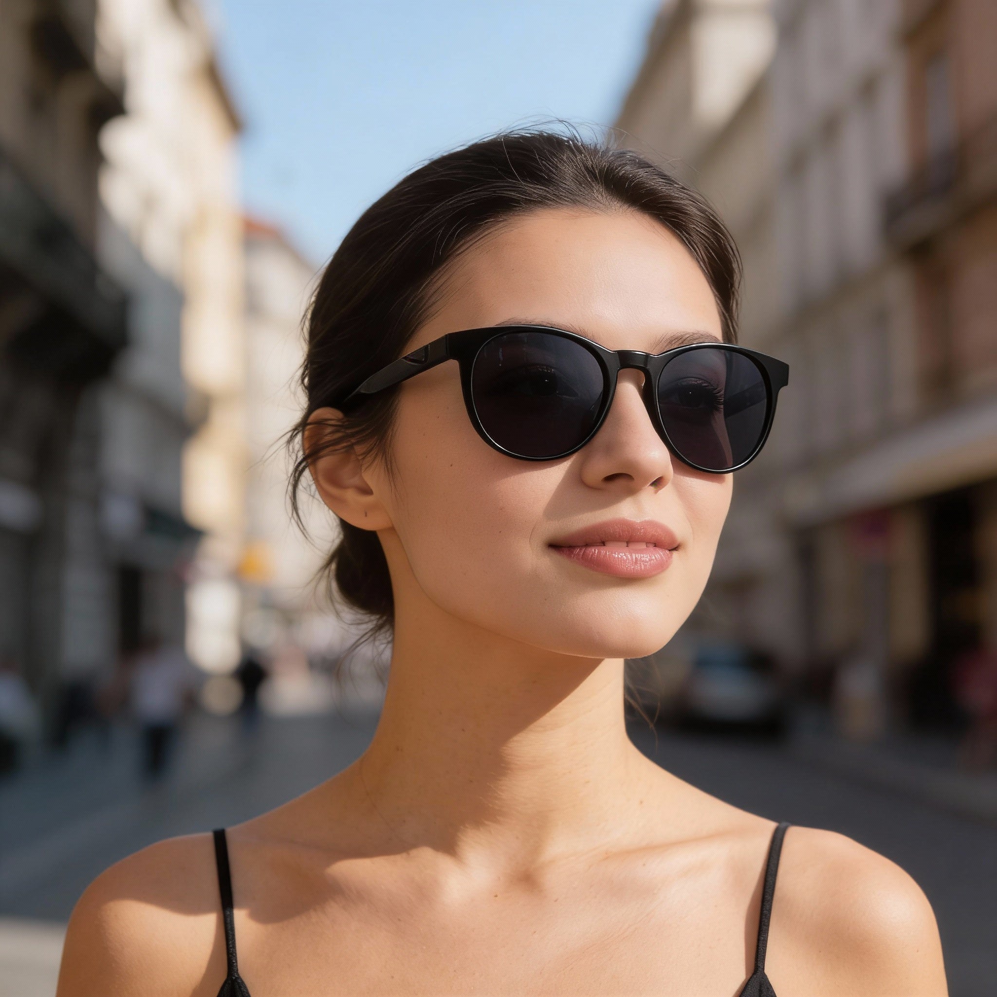 Gafas de sol Nike Horizon Ascent DJ9920 unisex, negras, con bioinyección, luz adaptable y protección UV, 51-21-140, Photo 6