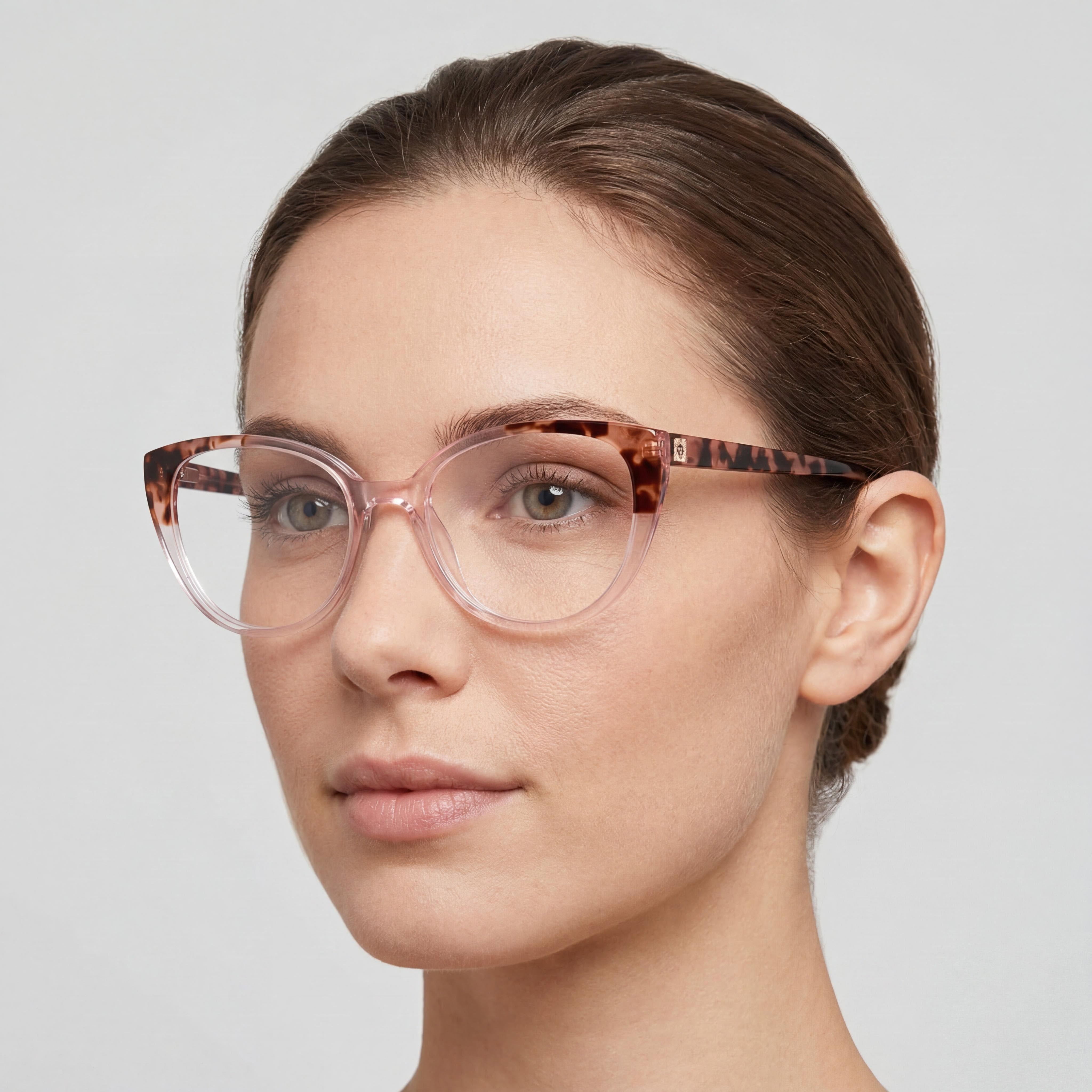 Anne Klein AK 5092 660 Blush Cat Eye Eyeglasses for Women, 52mm, Photo 5