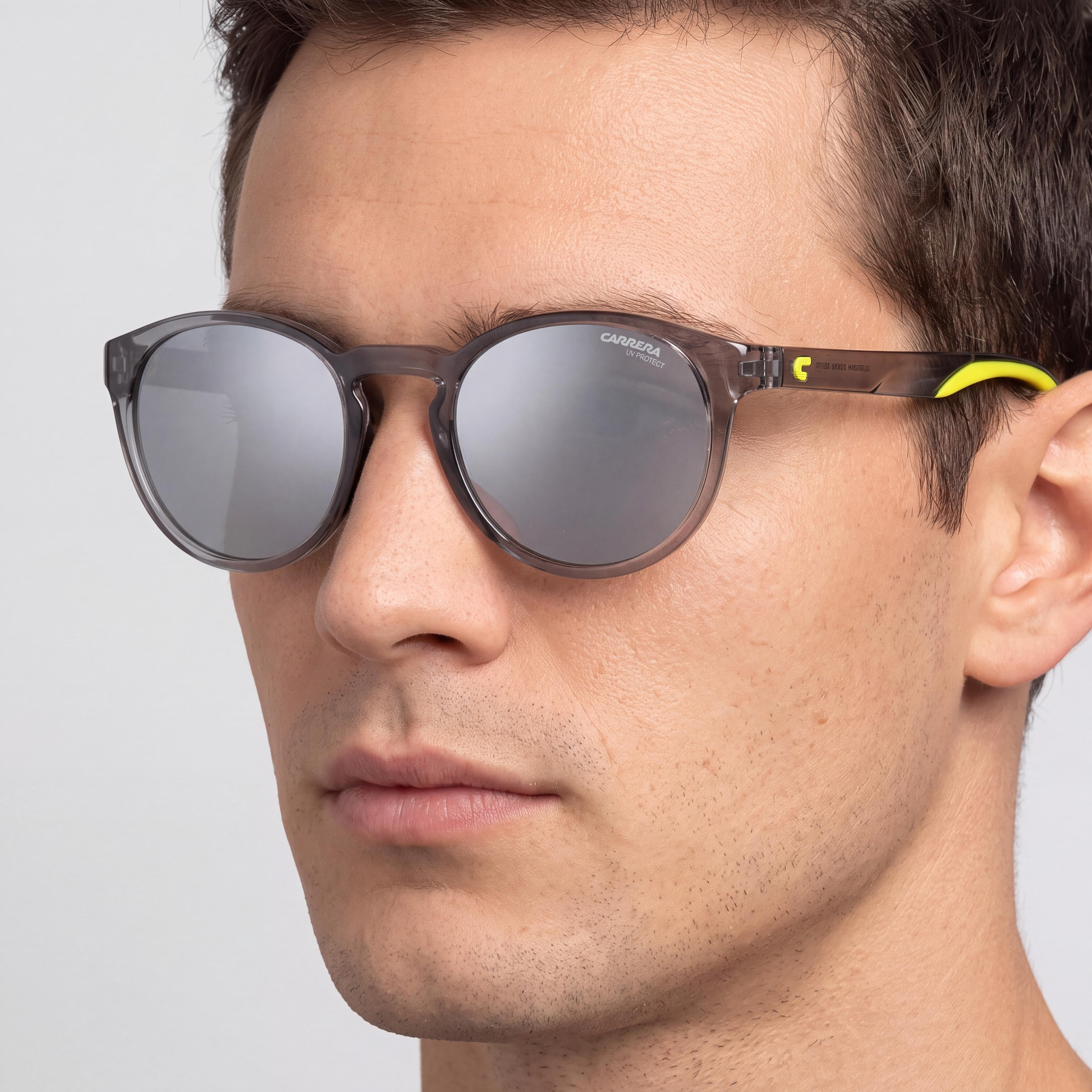Carrera Classic Men's Multi-coloured Propionate Frame Grey Lens UV Protected 51mm Sunglasses, Photo 5
