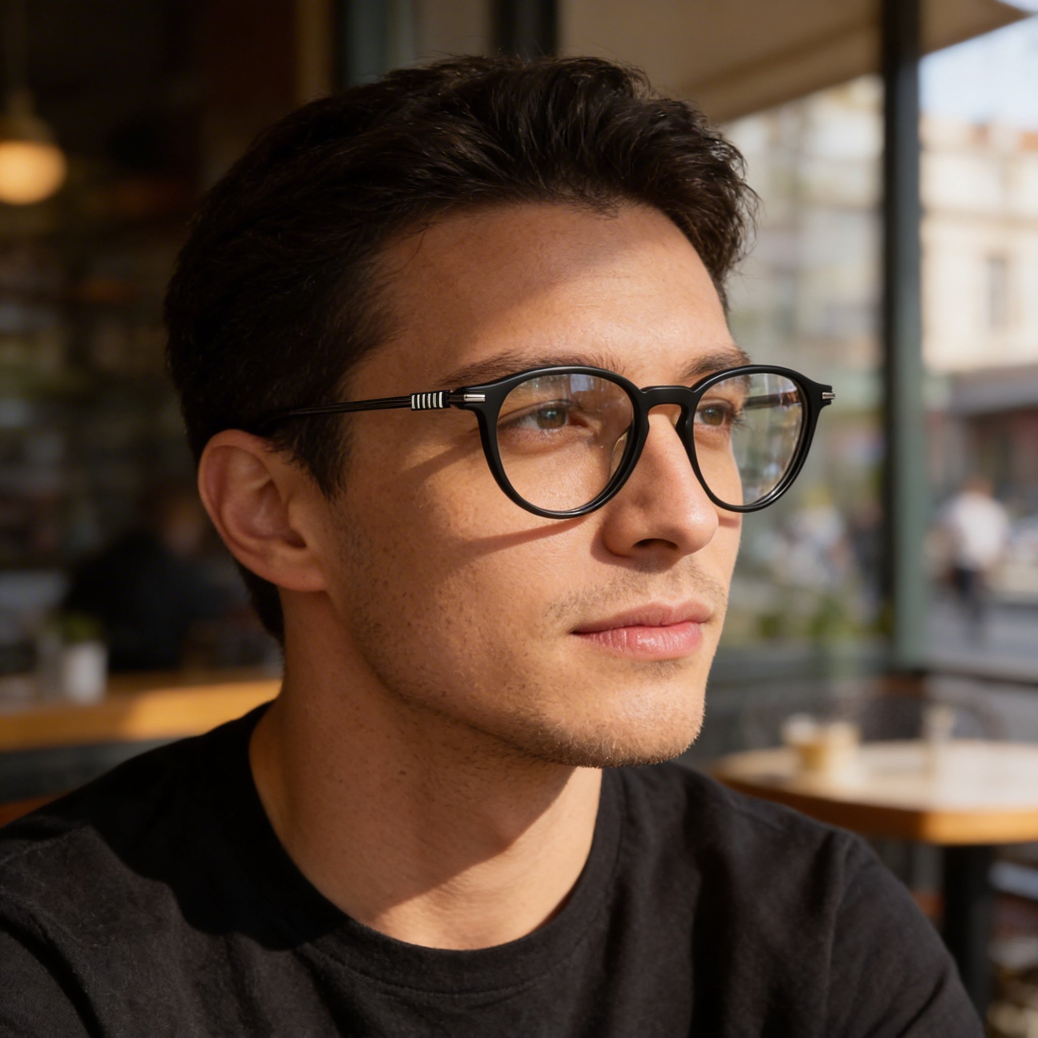 Salvatore Ferragamo Sf2976 Men’s Multicoloured INJECTED Frame Eyeglasses with Clear Lenses 51mm, Photo 4