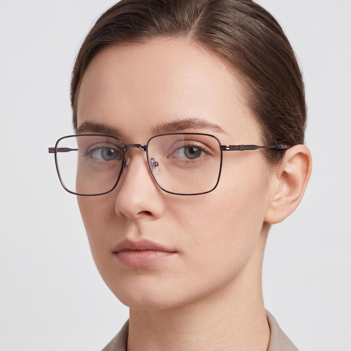Gafas de sol unisex Calvin Klein Ck23104 con montura de acetato marrón, lentes marrones no polarizadas, 52 mm, Photo 4