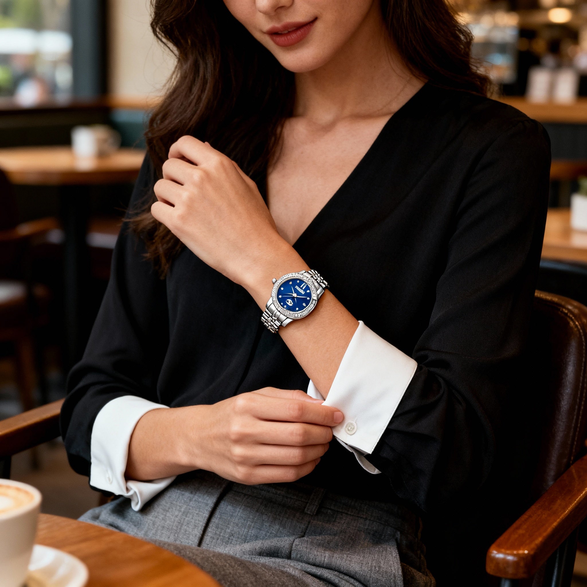 Just Cavalli Women's Bracelet Wrist Watch - Silver Stainless Steel, Quartz Movement, Shock Resistant, Photo 6