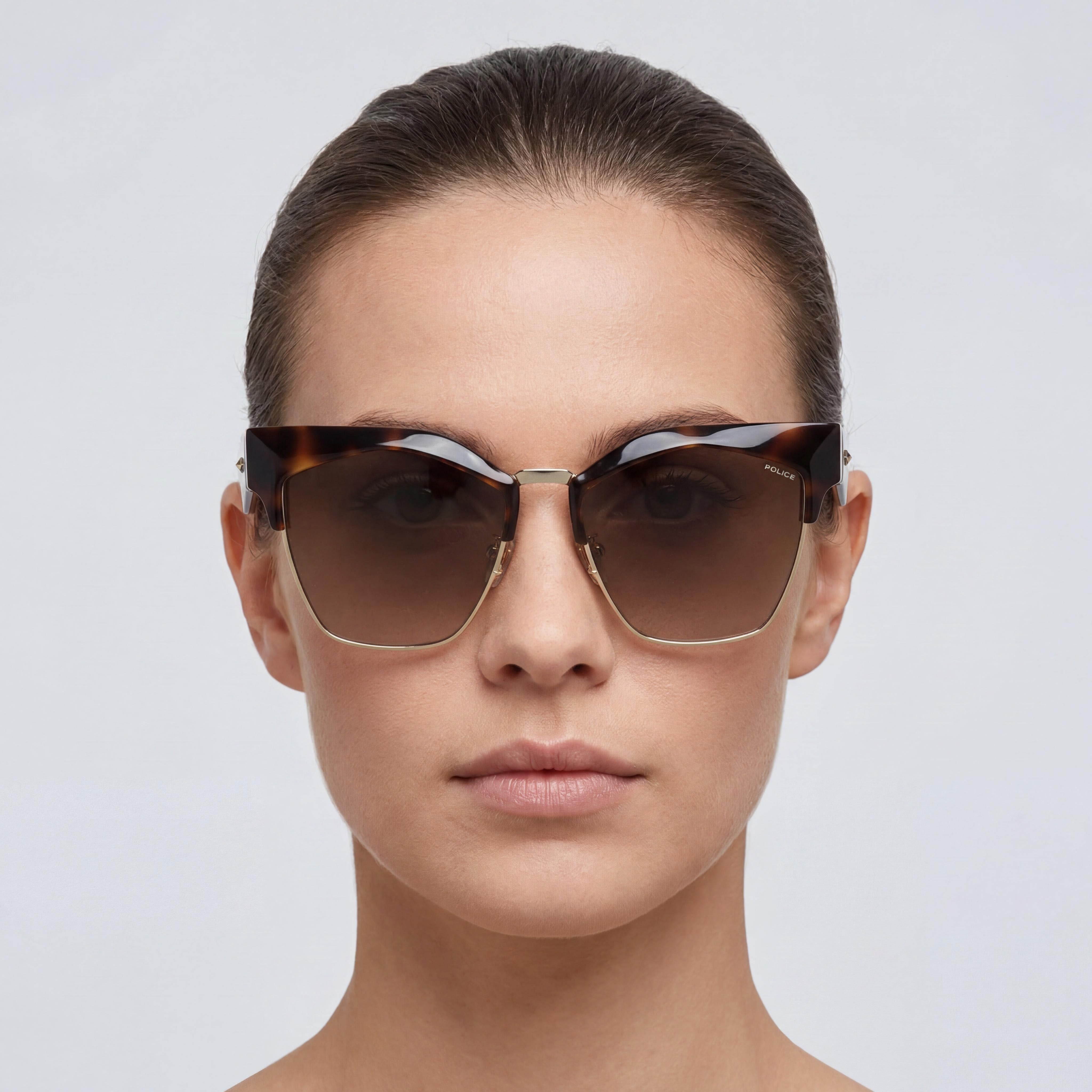 Gafas de sol Police Spln59 Avana Scura Lucida para mujer 56mm, Photo 4
