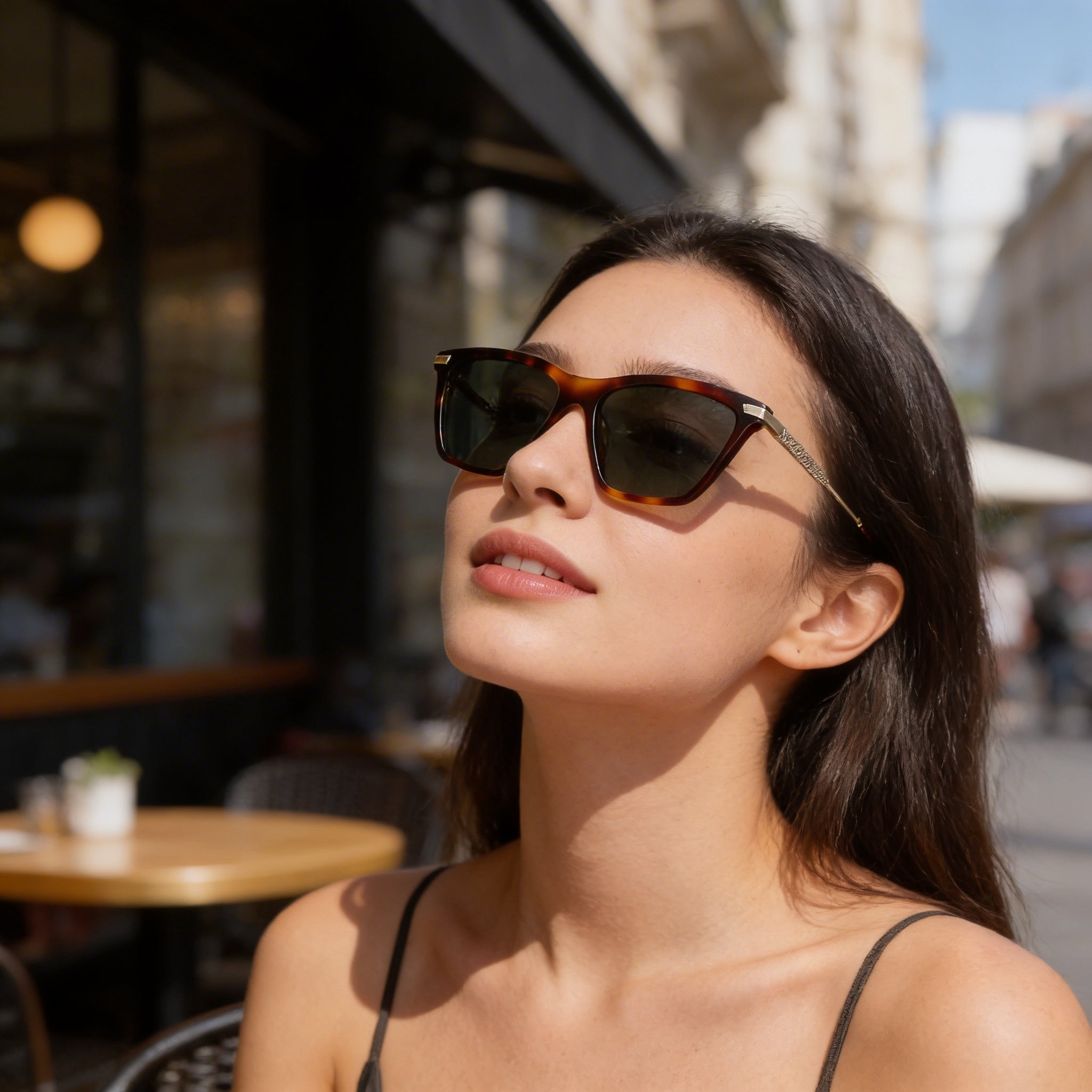 Victoria Beckham Modern Women's Acetate Tortoise Frame, Polycarbonate Tortoise Lenses Sunglasses 57mm, Photo 5