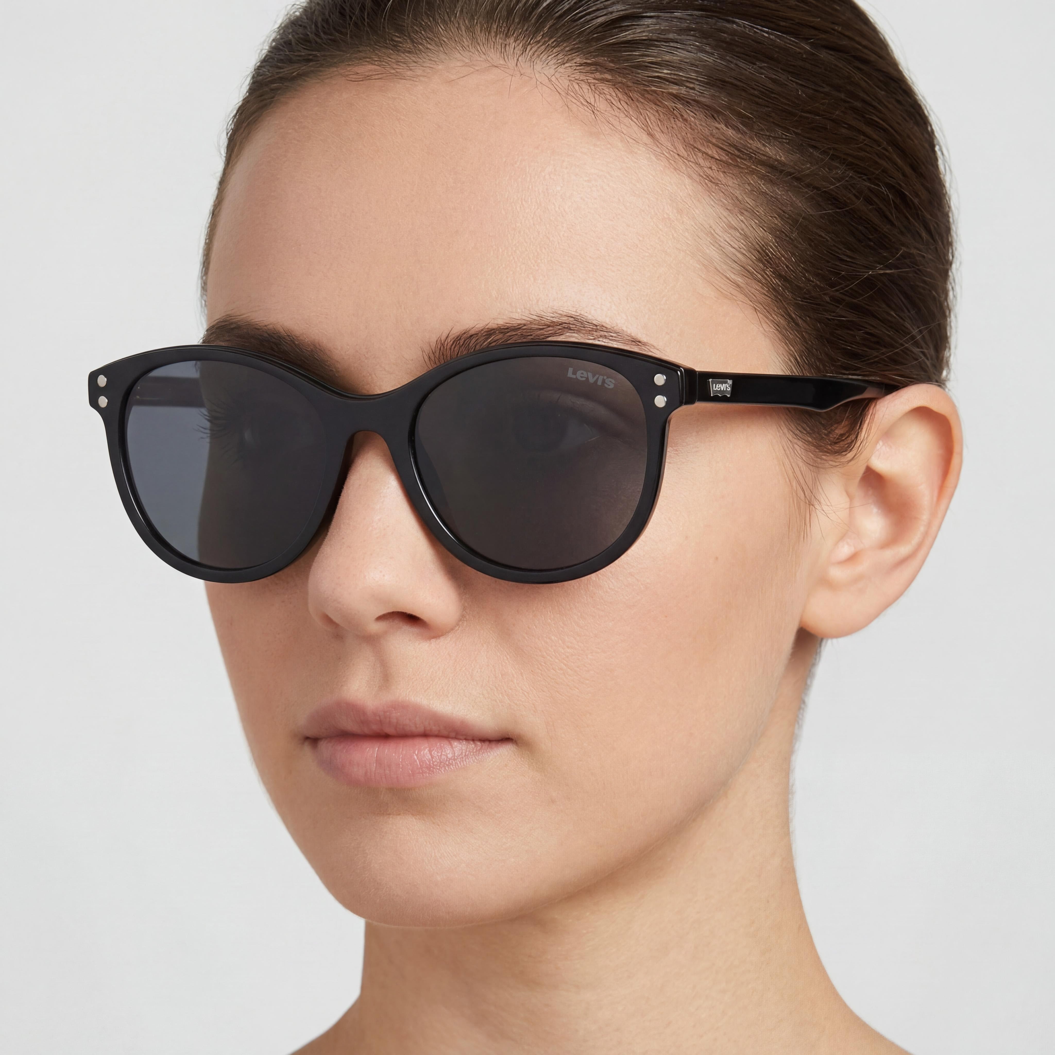Levi's Lv 5012/Cs Women's Black Eco Plastic UV Protection Sunglasses 53-17-145, Photo 5