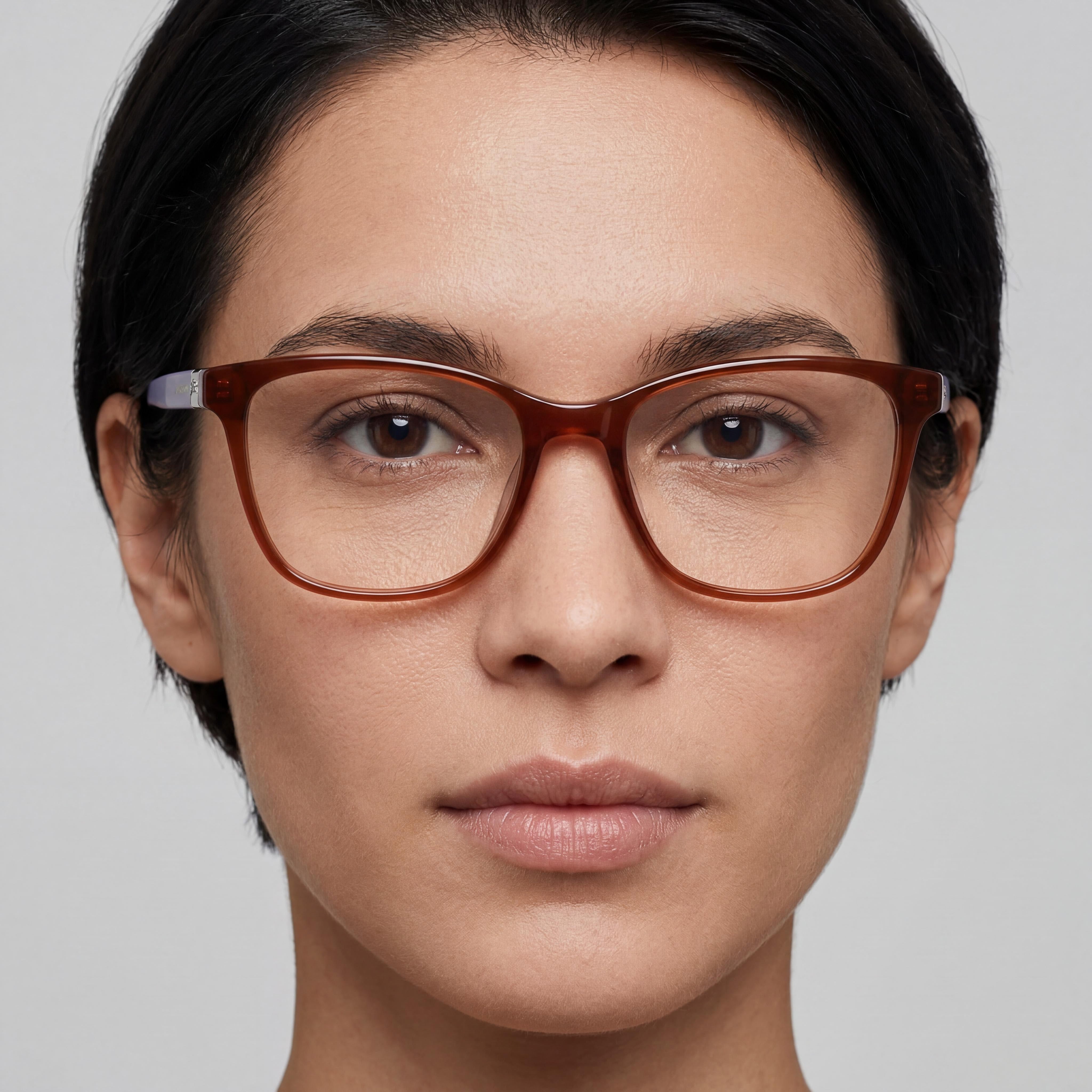 Gafas de mujer Longchamp LO2647 41535 cuadradas color vino y lila, Photo 5