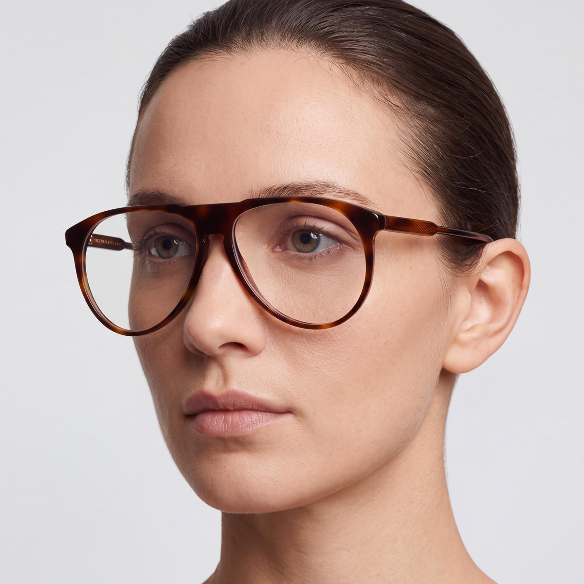 Victoria Beckham Vb2602 montura de gafas para mujer, acetato carey, lentes transparentes personalizables, ancho de lente 58 mm, Photo 4