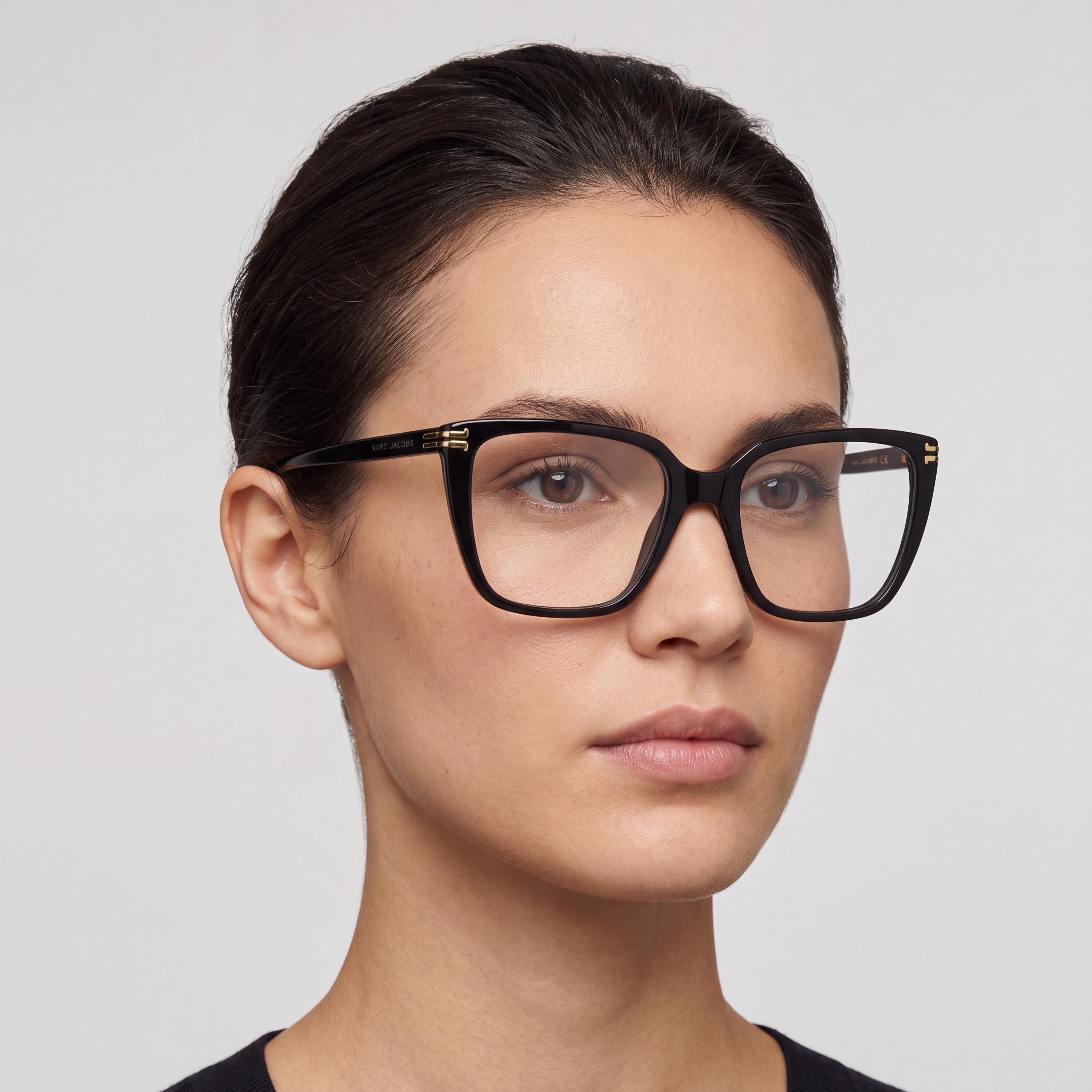 Marc Jacobs Mj 1107 Women's Pink Crystal Plastic Frame Eyeglasses for Optical Use, Size 54-18-140mm, Photo 4