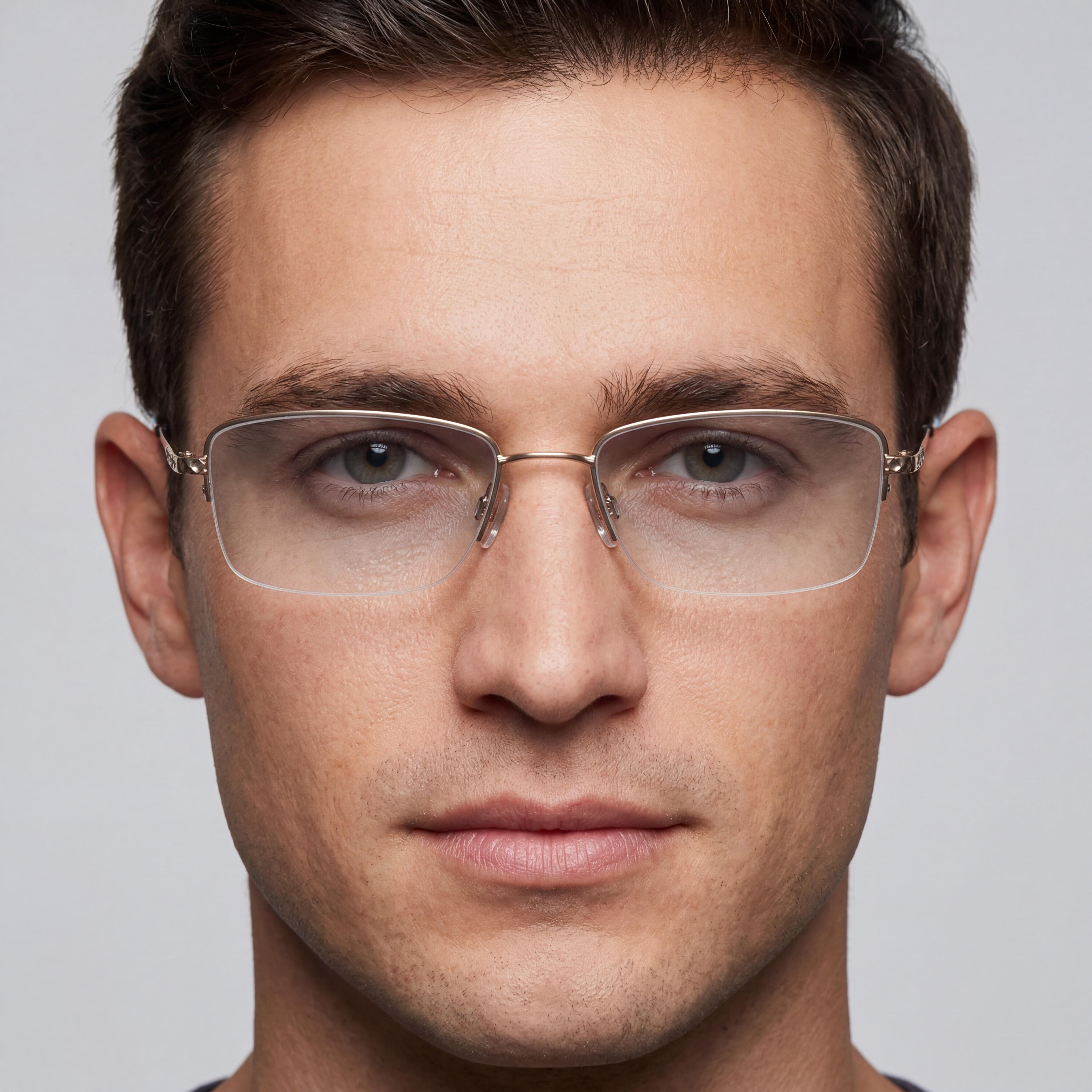 Flexon W3043 Unisex Acetate Eyewear Frames in Satin Taupe, Lens 54mm, Bridge 18mm, Temples 135mm, Photo 5
