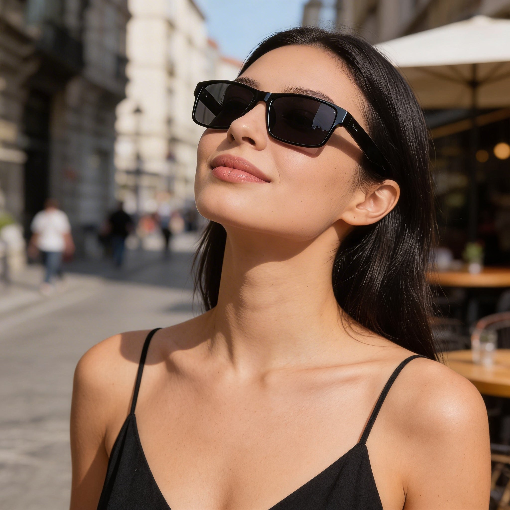 Salvatore Ferragamo SF960S Unisex Black Plastic Frame Grey Lens UV Protected Sunglasses 58mm, Photo 4