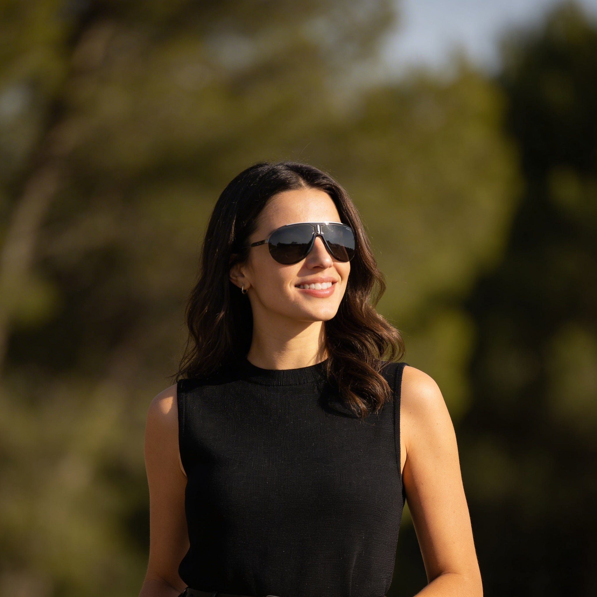 Carrera Superchampion Unisex Polycarbonate Dark Ruthenium Black Grey Sunglasses 99-01-135, Photo 5