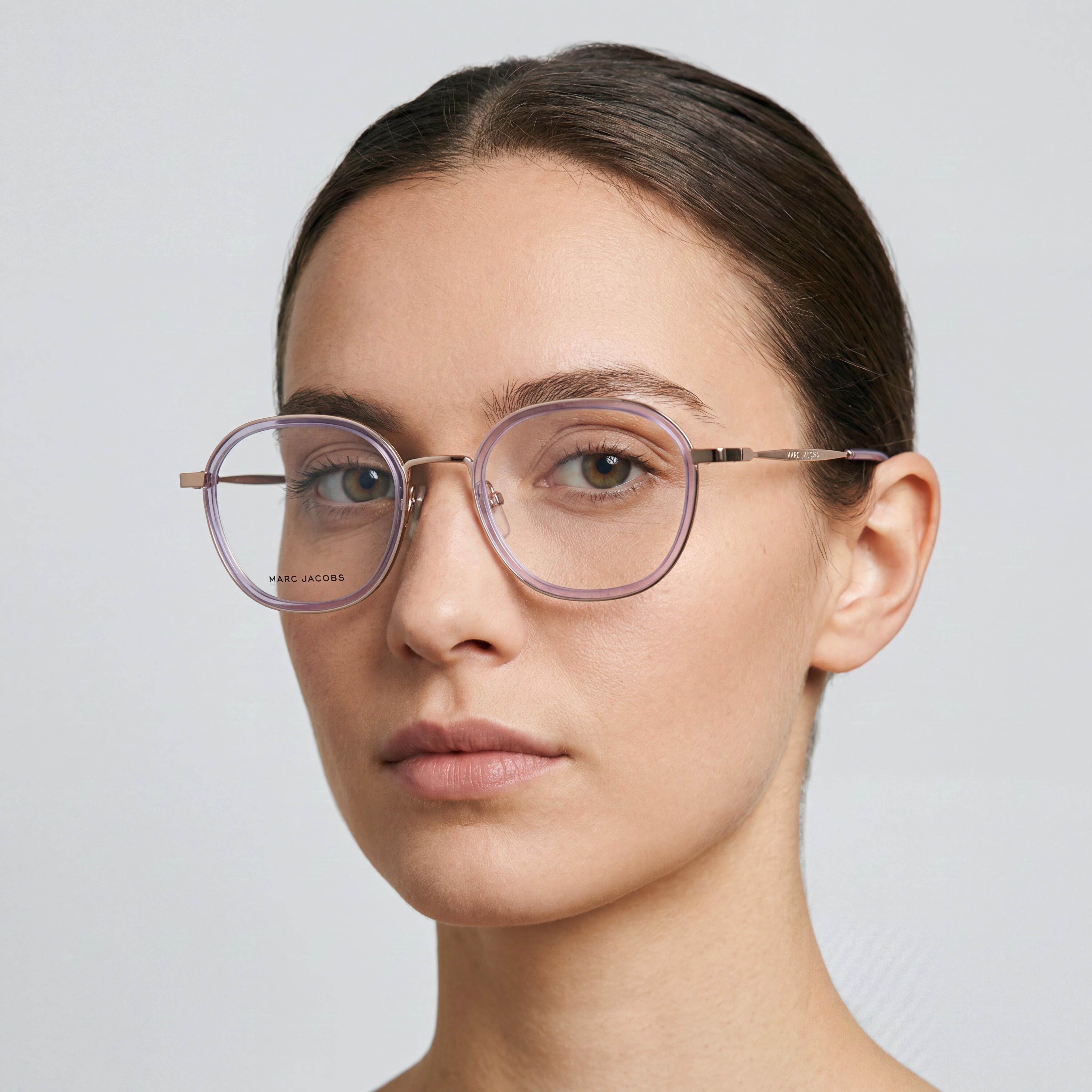 Marc Jacobs Modern Women's Lilac Non-polarised Alloy Steel Sunglasses 49mm, Photo 3