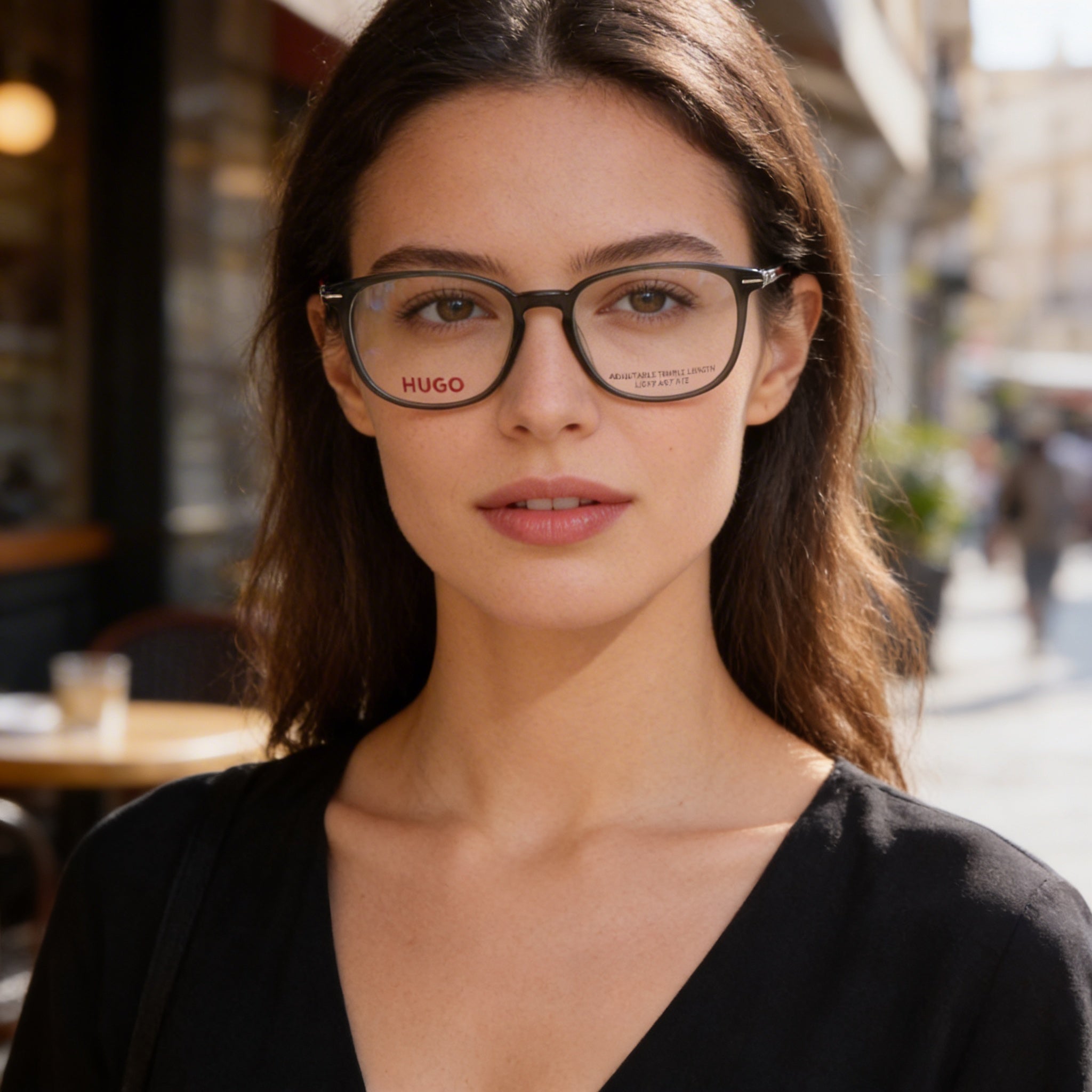 HUGO Hg 1205 Modern Style Magnesium Frame Sunglasses Grey Unisex, Lens Width 52mm, Polycarbonate Lenses, Photo 6