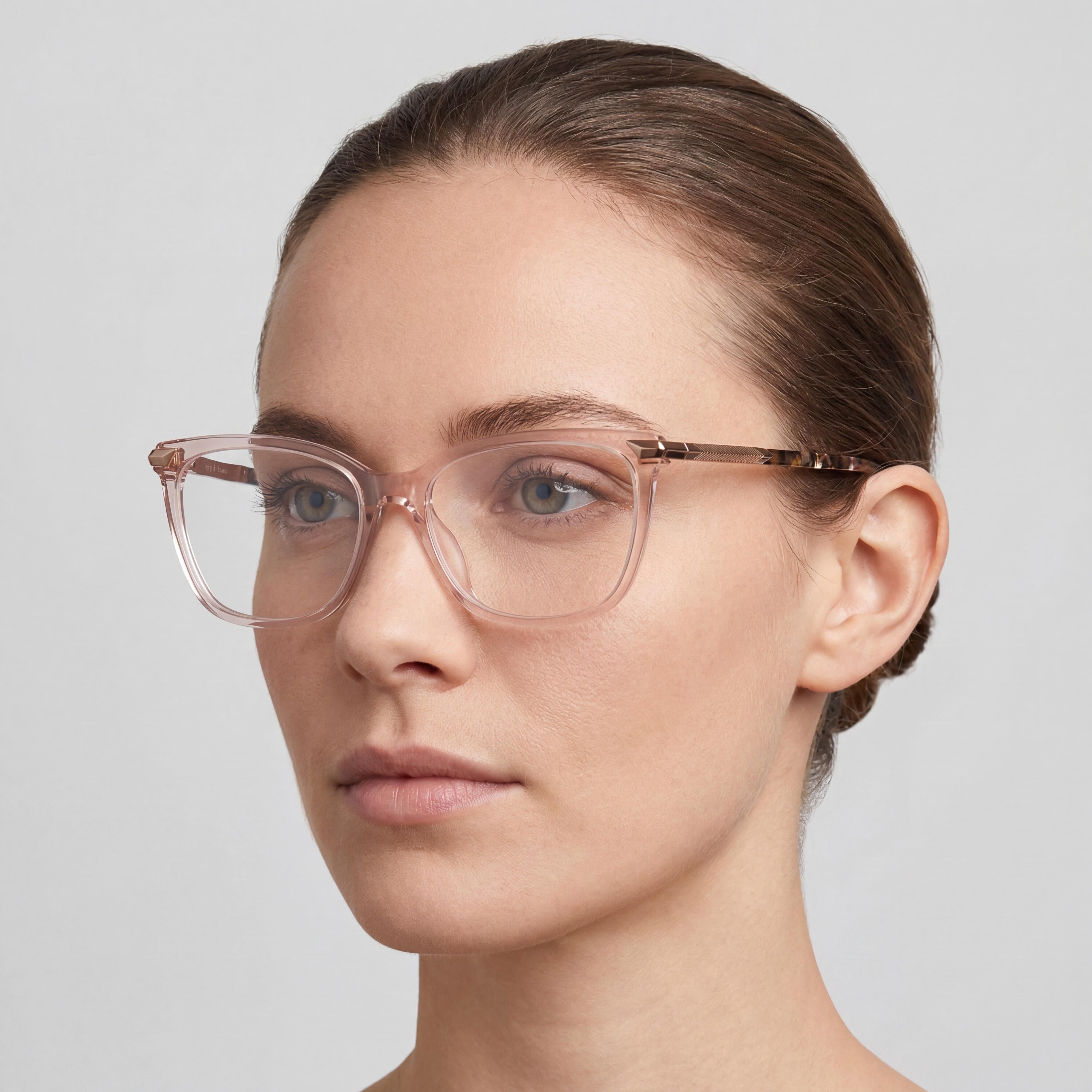 Gafas de sol rag & bone modernas para mujer, con montura y lentes de acetato color beige, tamaño 51-15-140mm, Photo 4