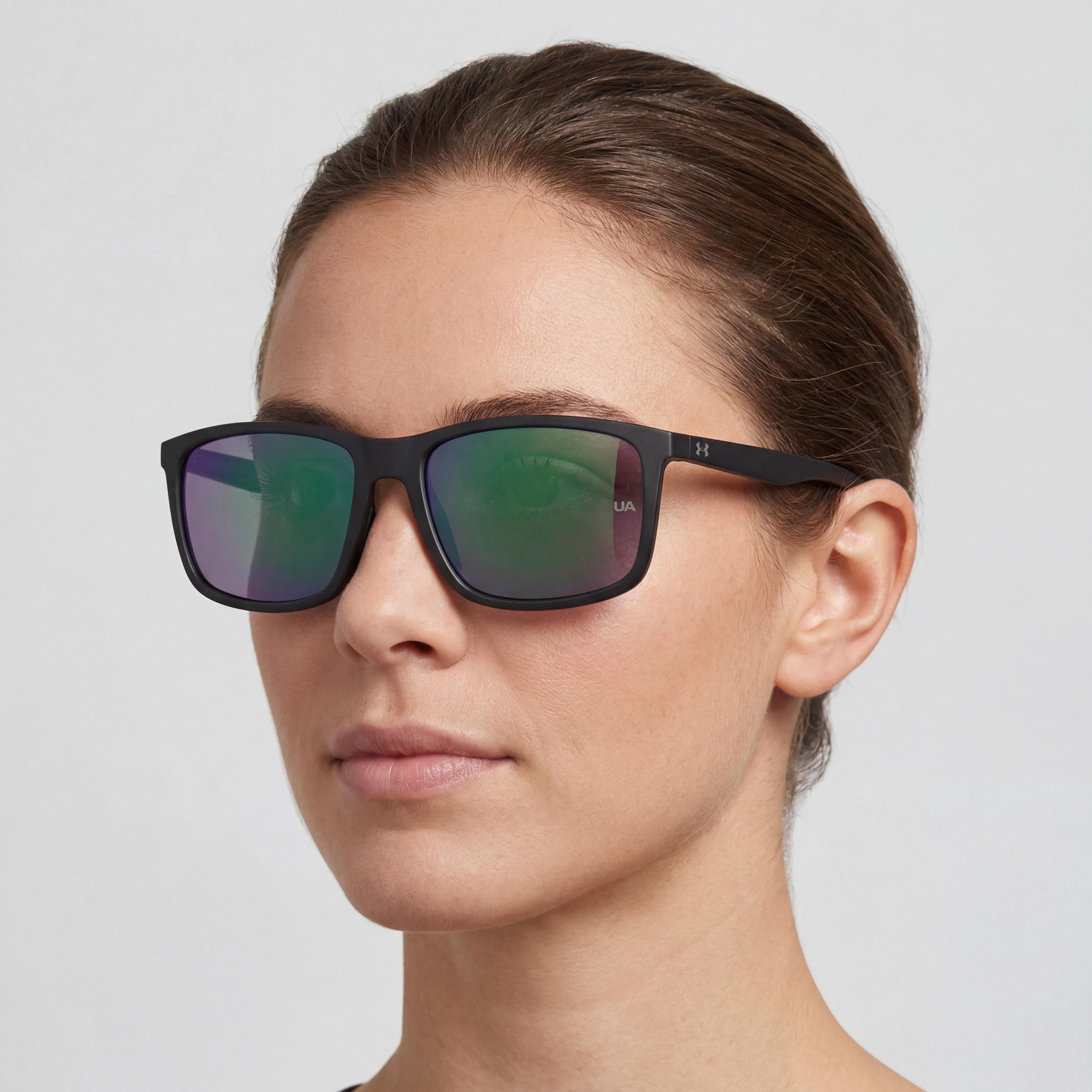 Under Armour UA LOUDON Women's Crystal Grey Polyamide Frame & Lens UV Protection Sunglasses 58mm, Photo 5