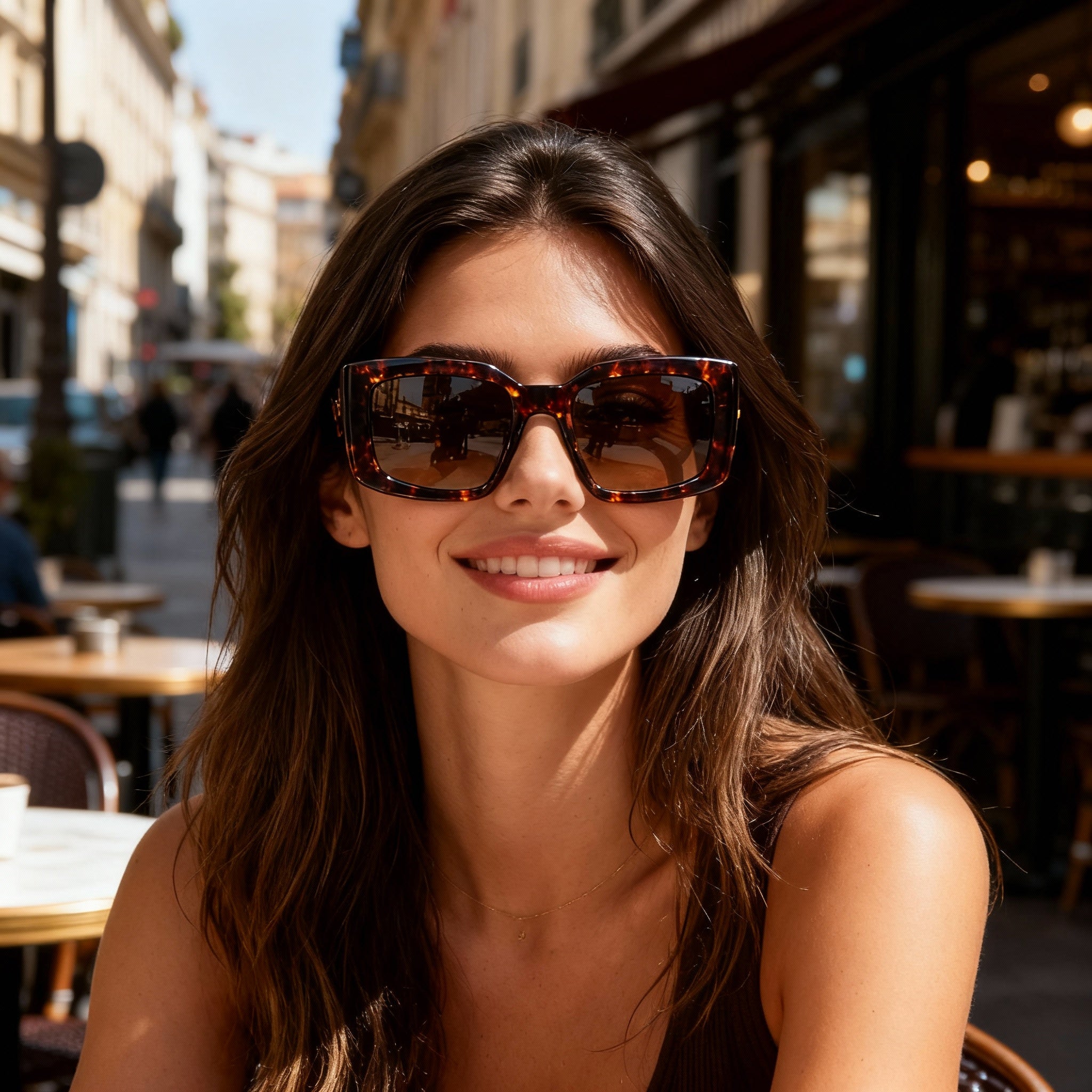 rag & bone Modern Women's Havana Brown Acetate Frame Havana Lens UV Protected Non-Polarized Sunglasses 54-19-140mm, Photo 4