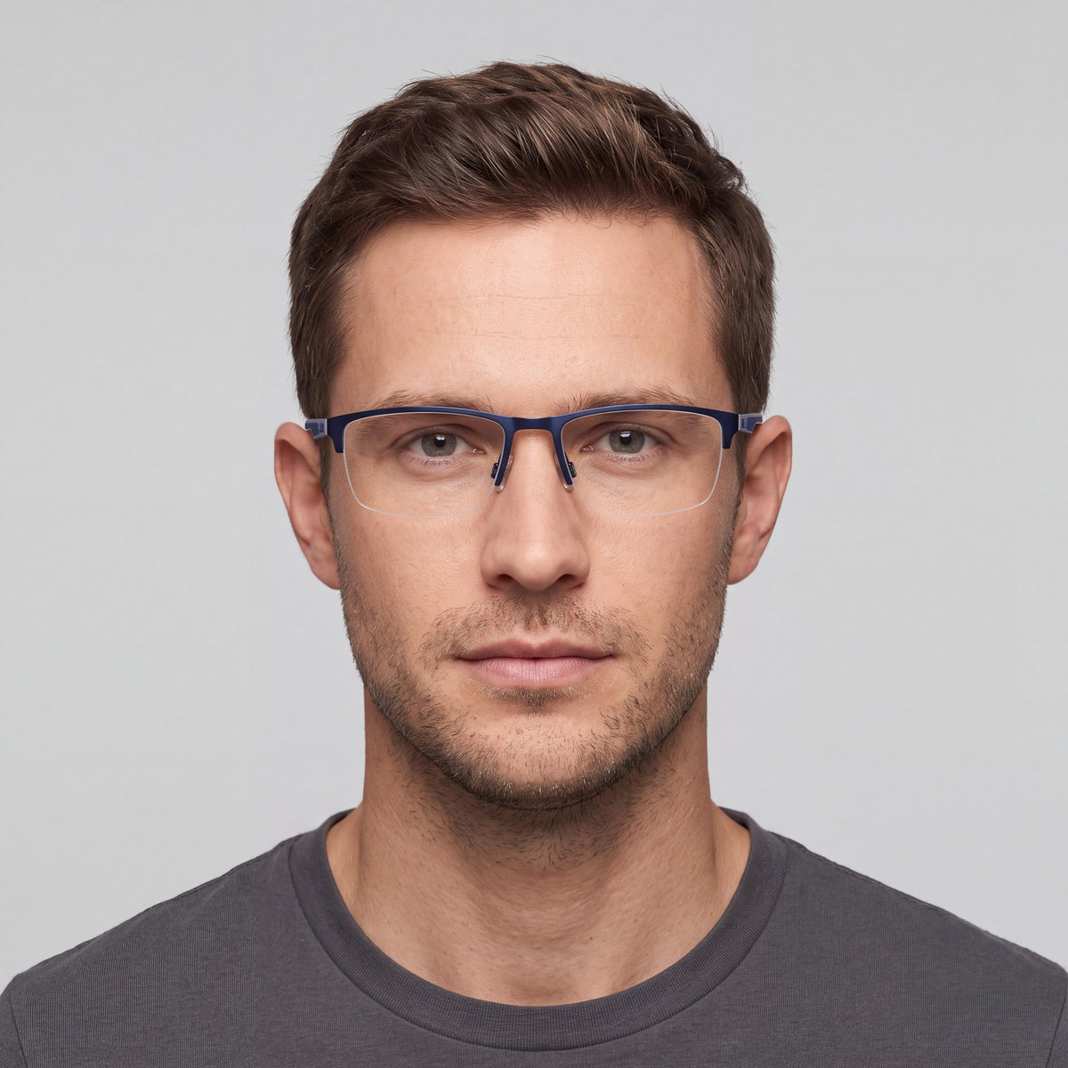 Gafas PUMA 0373o-002 Unisex Clásicas de Acetato Transparente Azul 58mm, Photo 4