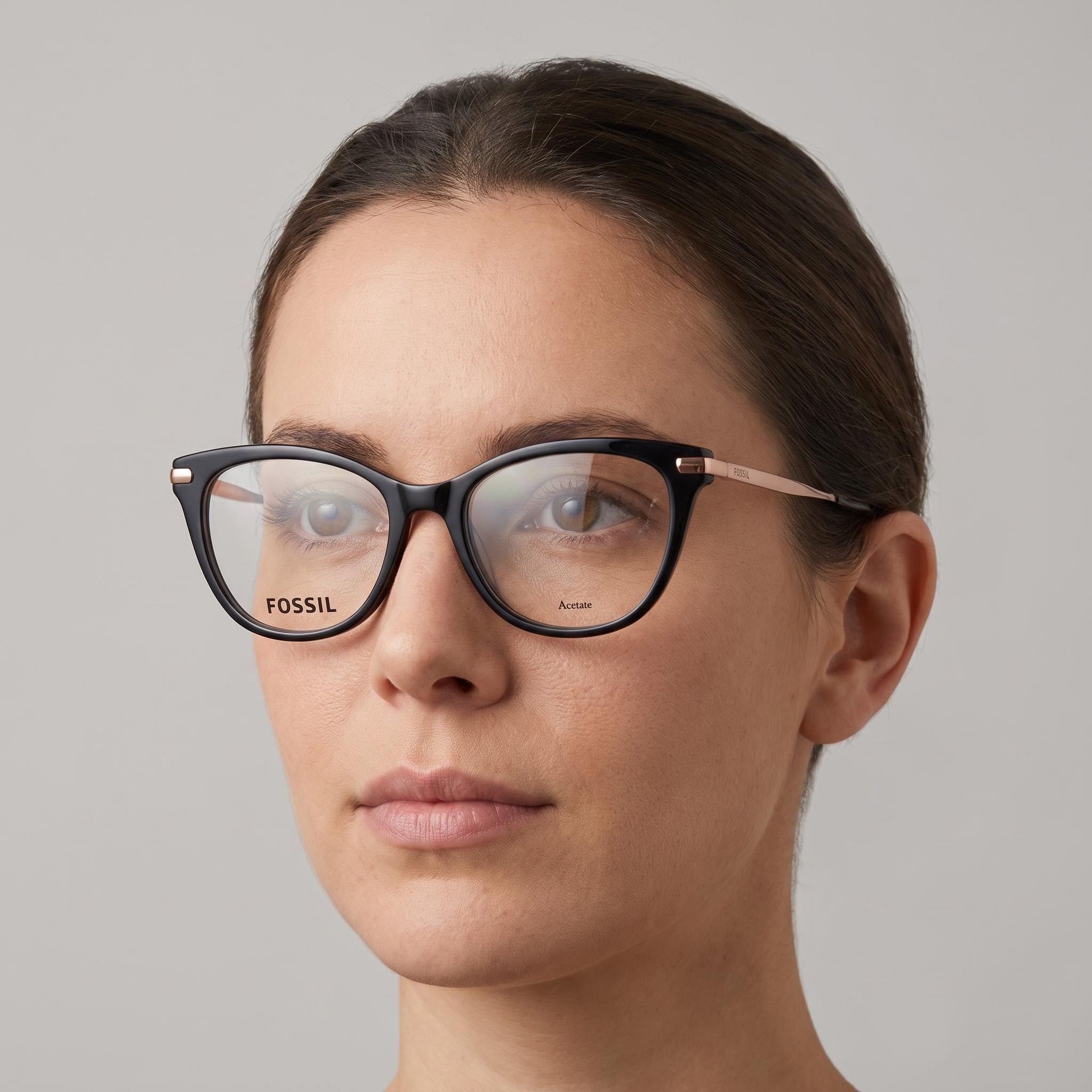 Fossil Women's Fos 7150 Casual Acetate Havana Eyeglasses 55mm, Photo 3